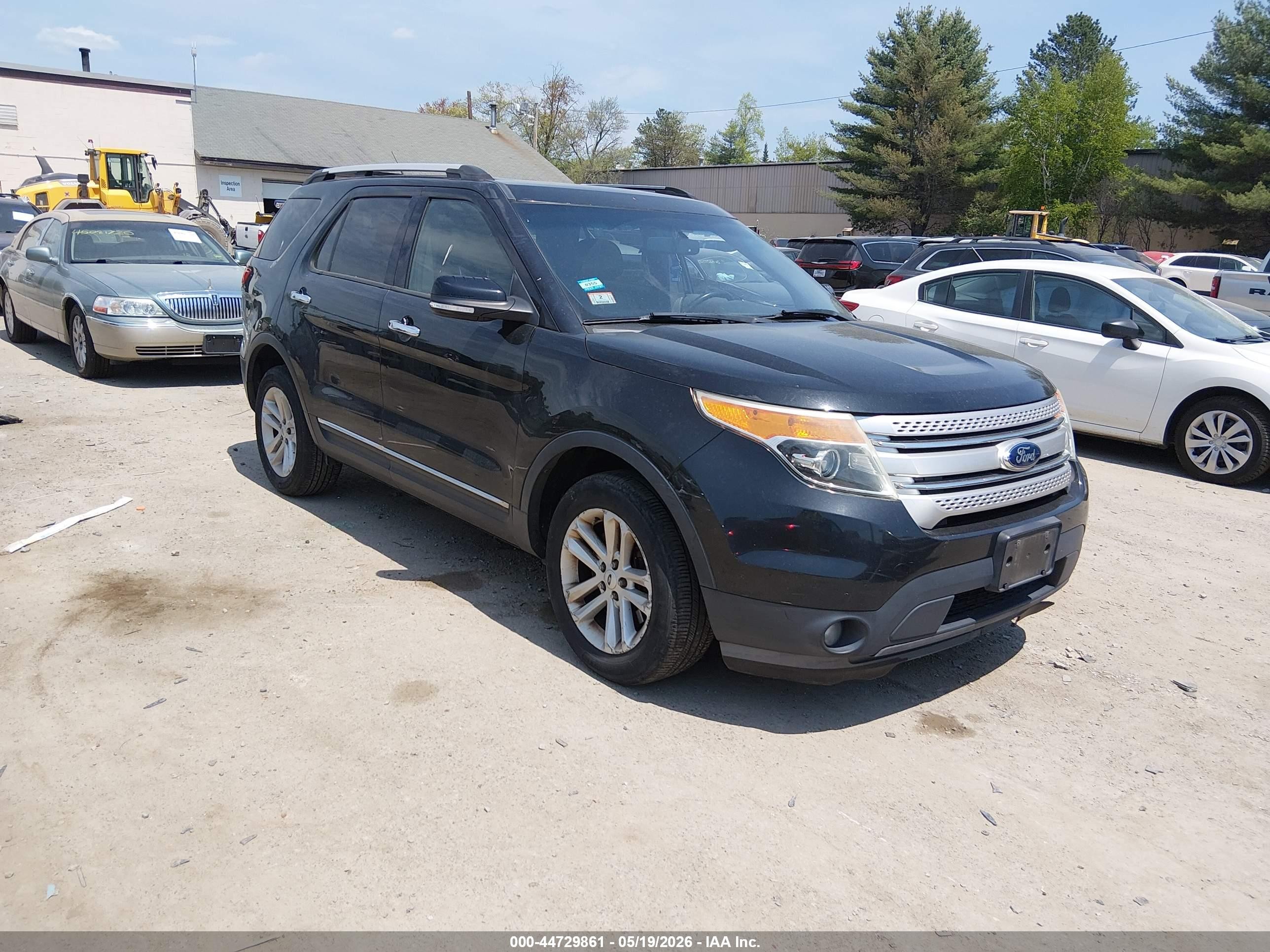 2014 Ford Explorer Xlt Black vin: 1FM5K8D87EGA46790
