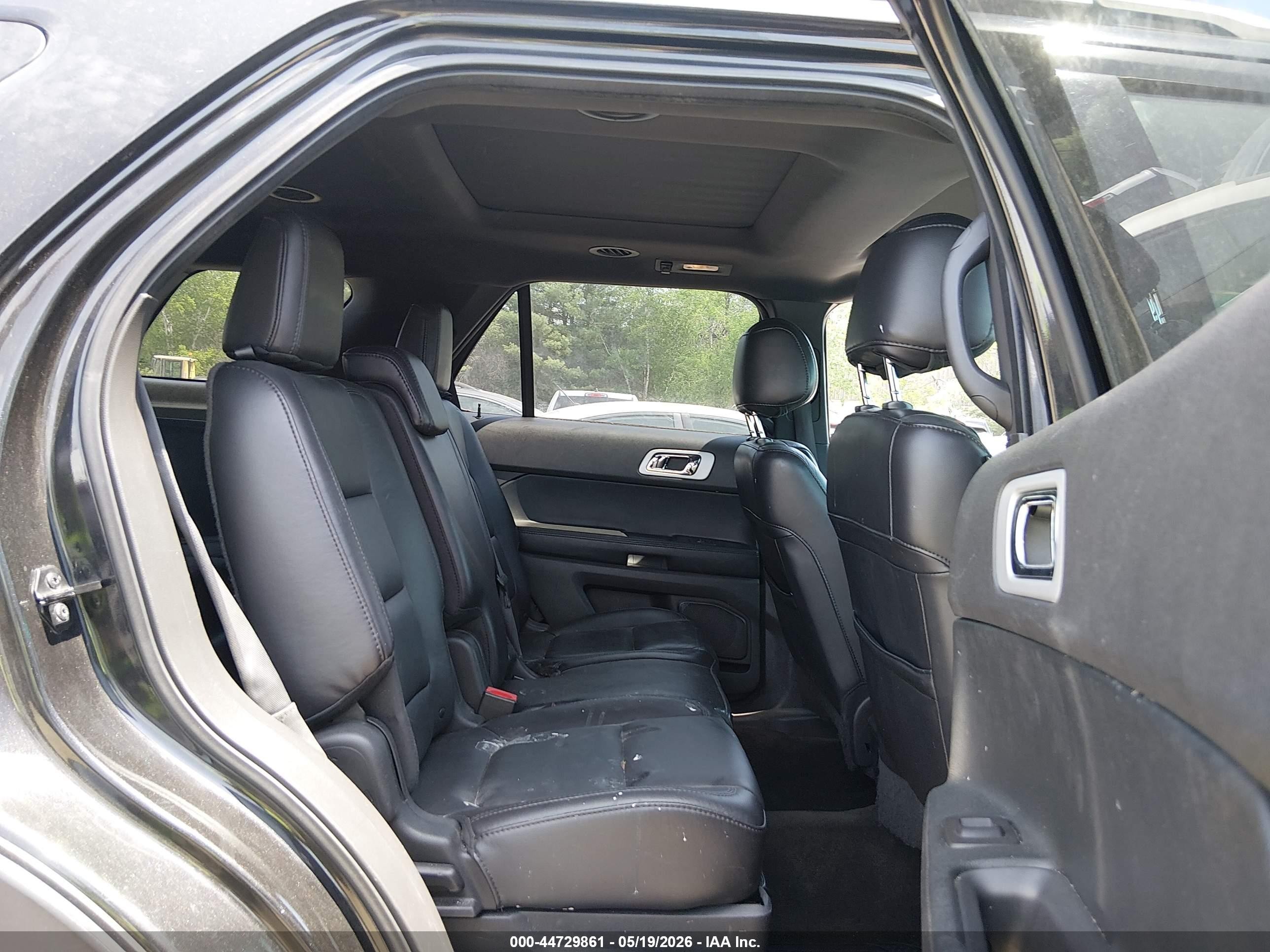 2014 Ford Explorer Xlt Black vin: 1FM5K8D87EGA46790