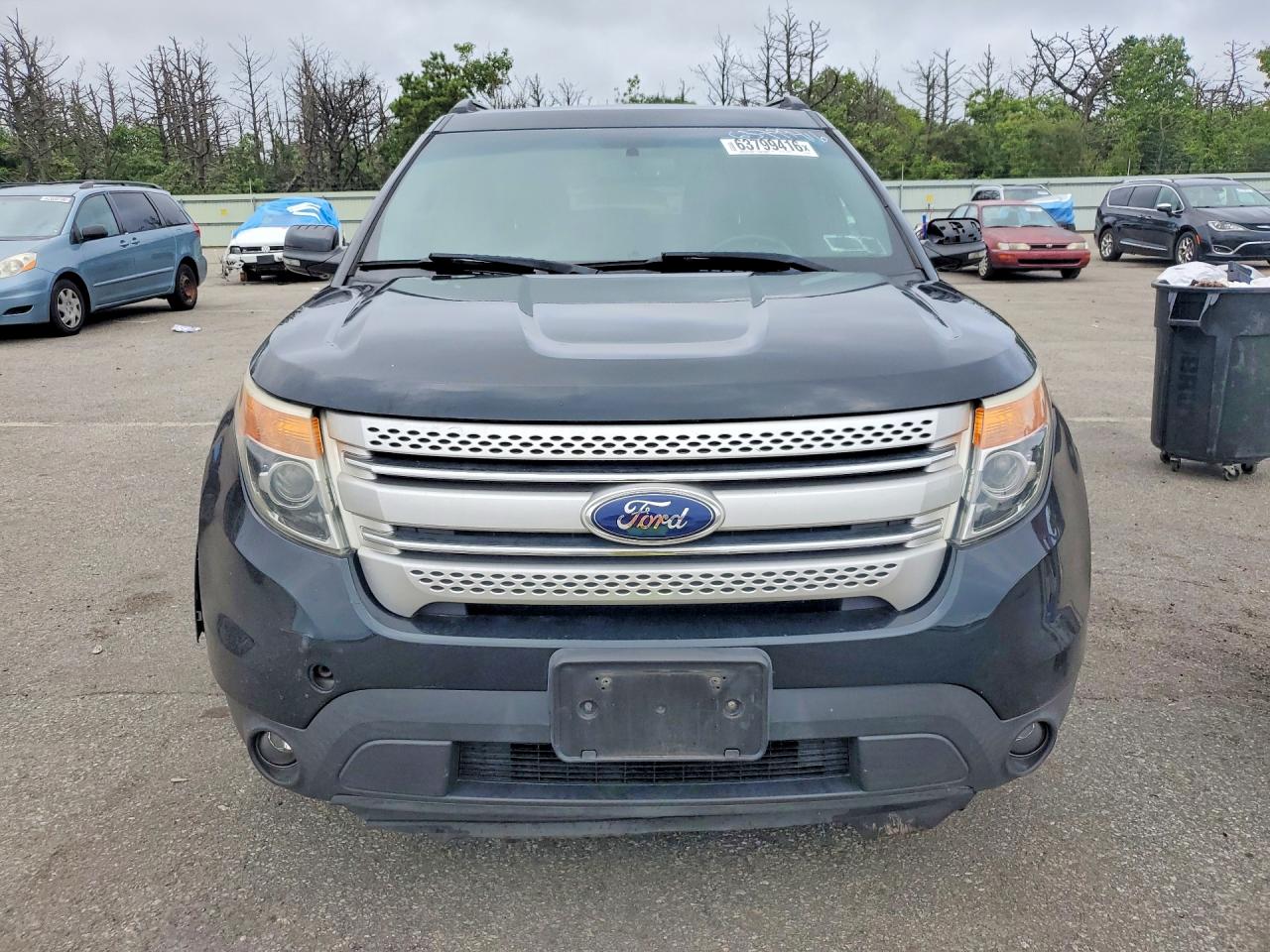 2014 Ford Explorer Xlt Black vin: 1FM5K8D87EGA83936