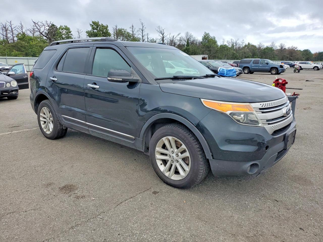 2014 Ford Explorer Xlt Black vin: 1FM5K8D87EGA83936