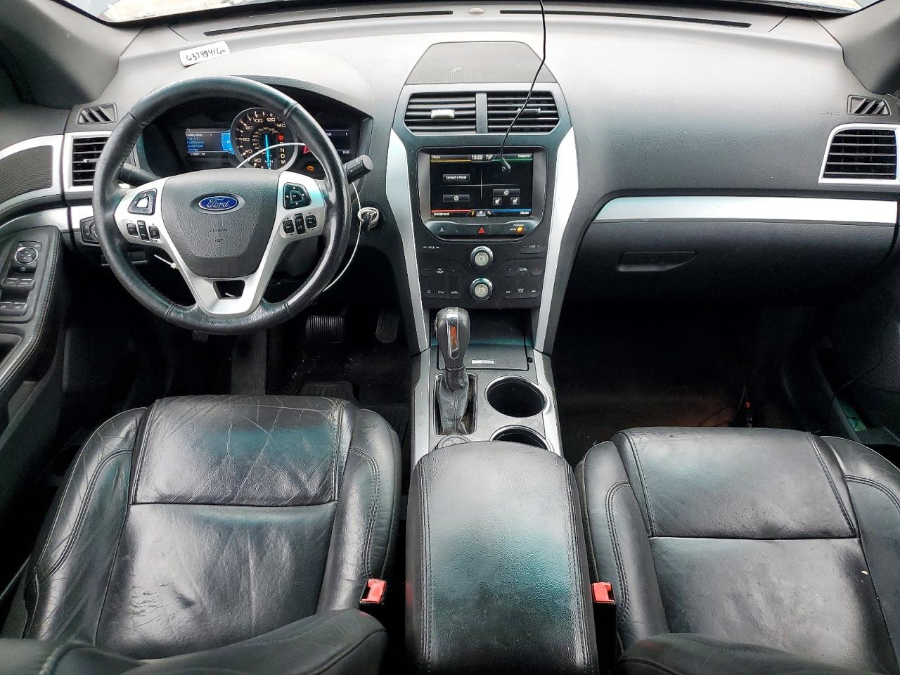 2014 Ford Explorer Xlt Black vin: 1FM5K8D87EGA83936