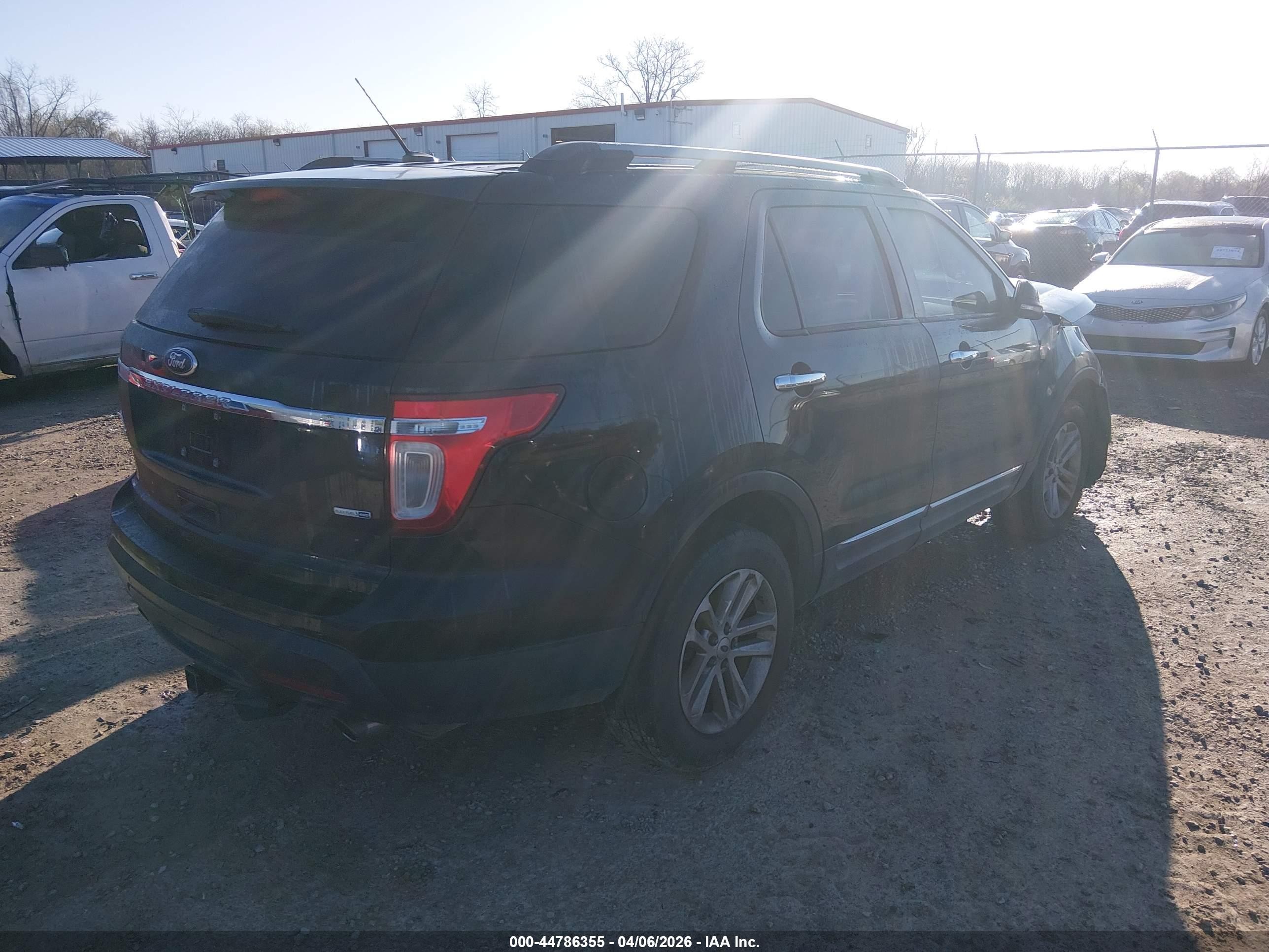 2014 Ford Explorer Xlt Black vin: 1FM5K8D87EGA88425