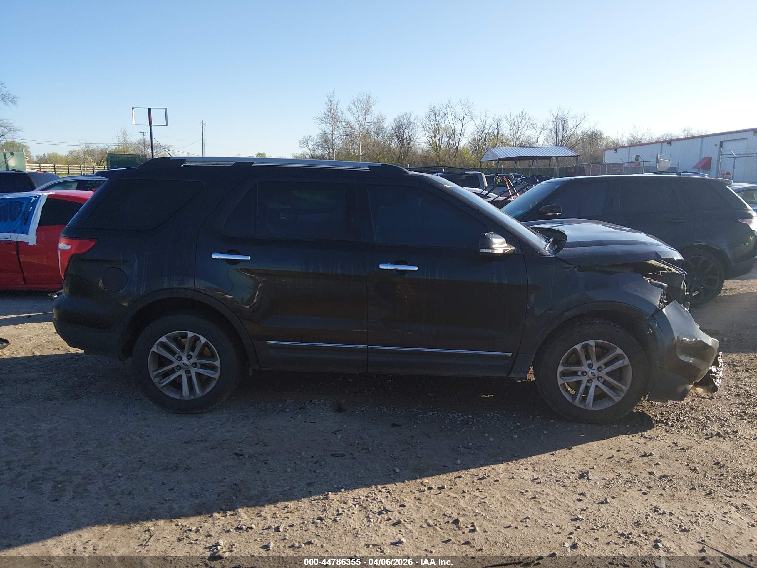 2014 Ford Explorer Xlt Black vin: 1FM5K8D87EGA88425
