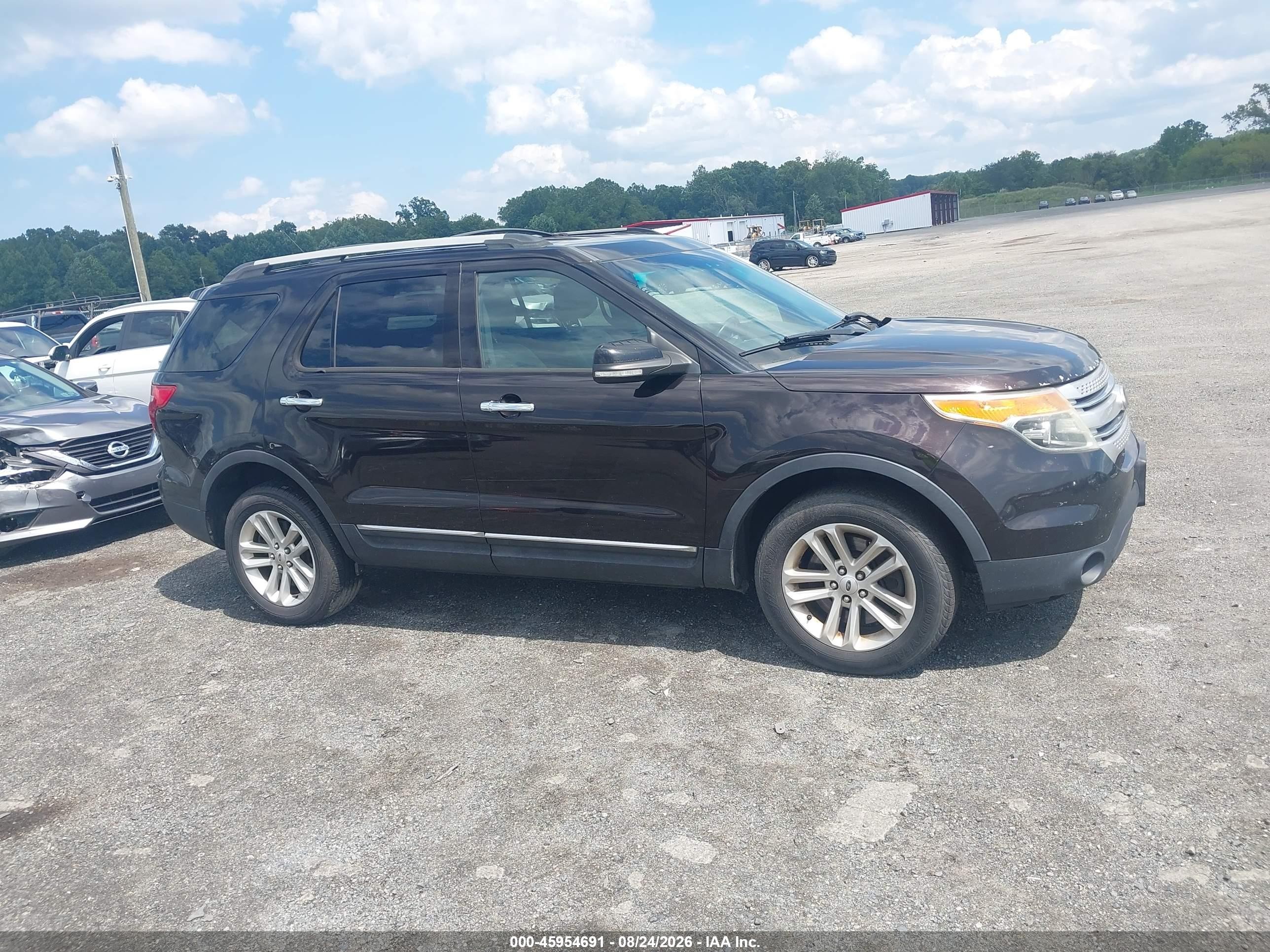 2014 Ford Explorer Xlt Black vin: 1FM5K8D87EGB07765
