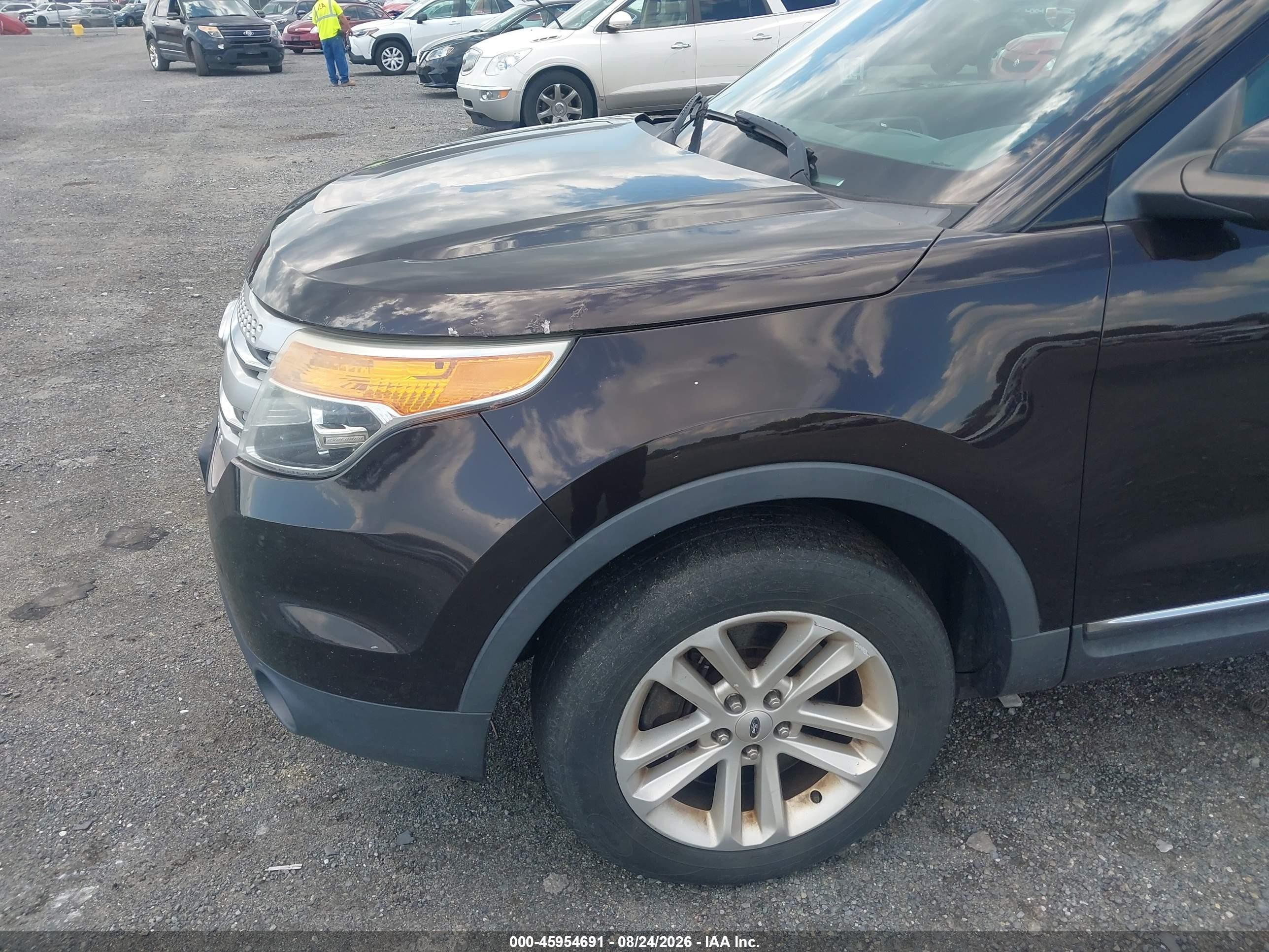 2014 Ford Explorer Xlt Black vin: 1FM5K8D87EGB07765