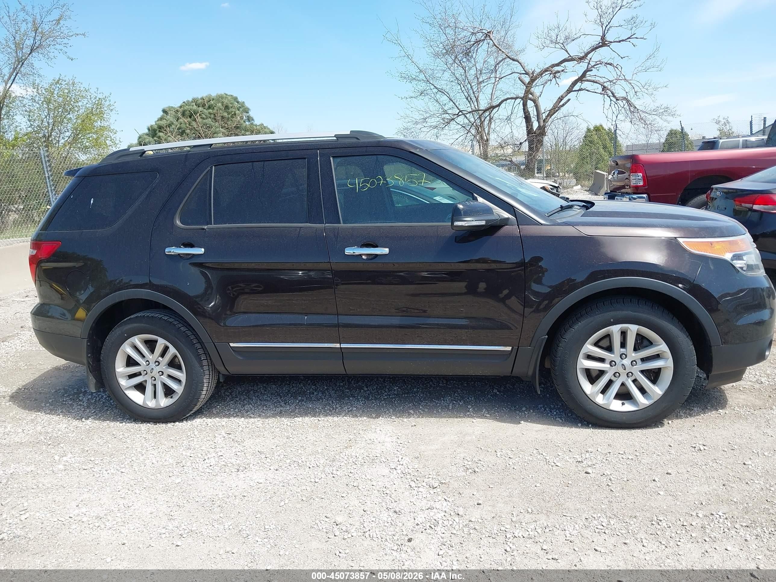 2014 Ford Explorer Xlt Черный vin: 1FM5K8D87EGB08026