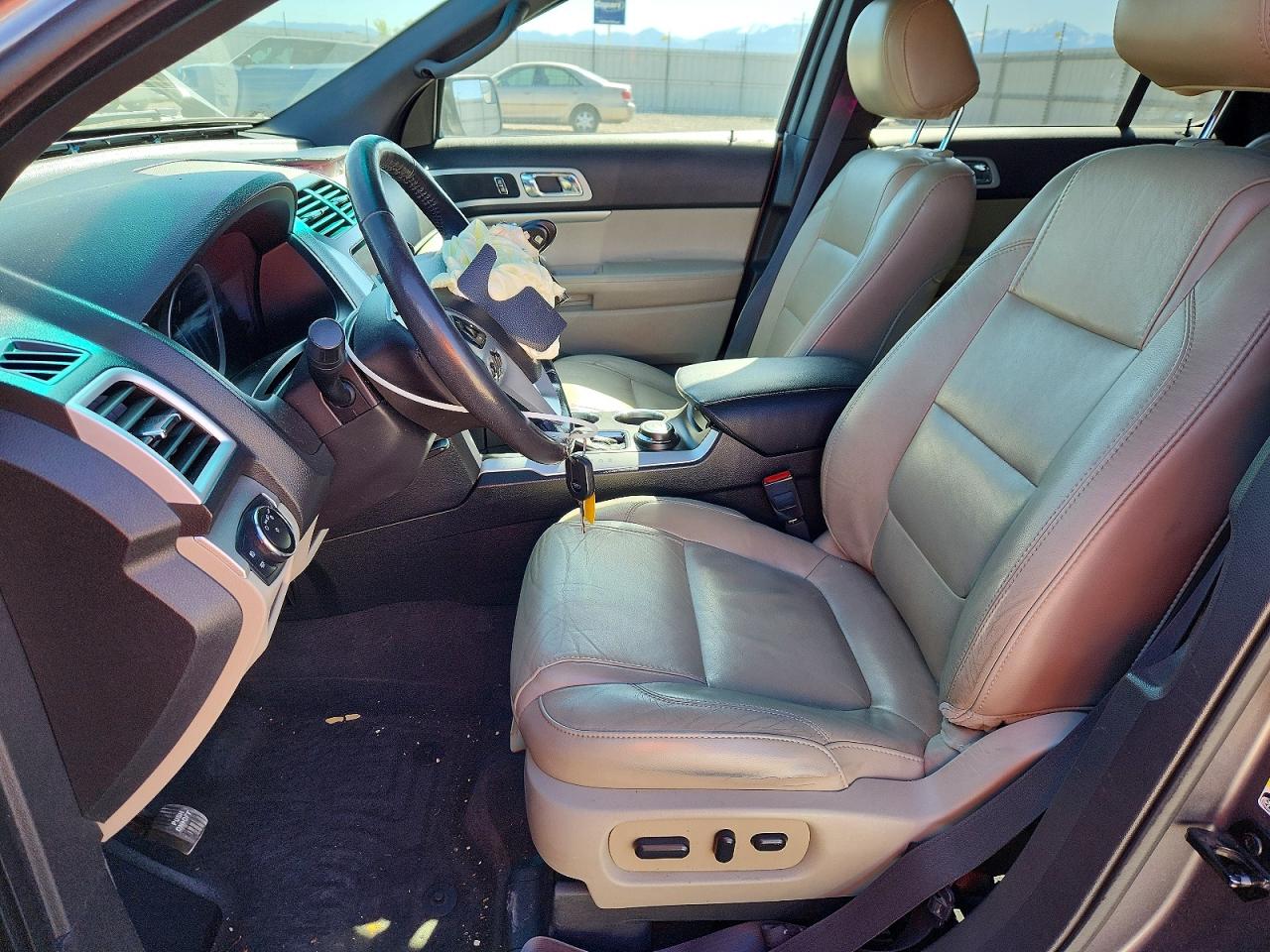 2014 Ford Explorer Xlt Gray vin: 1FM5K8D87EGB73247