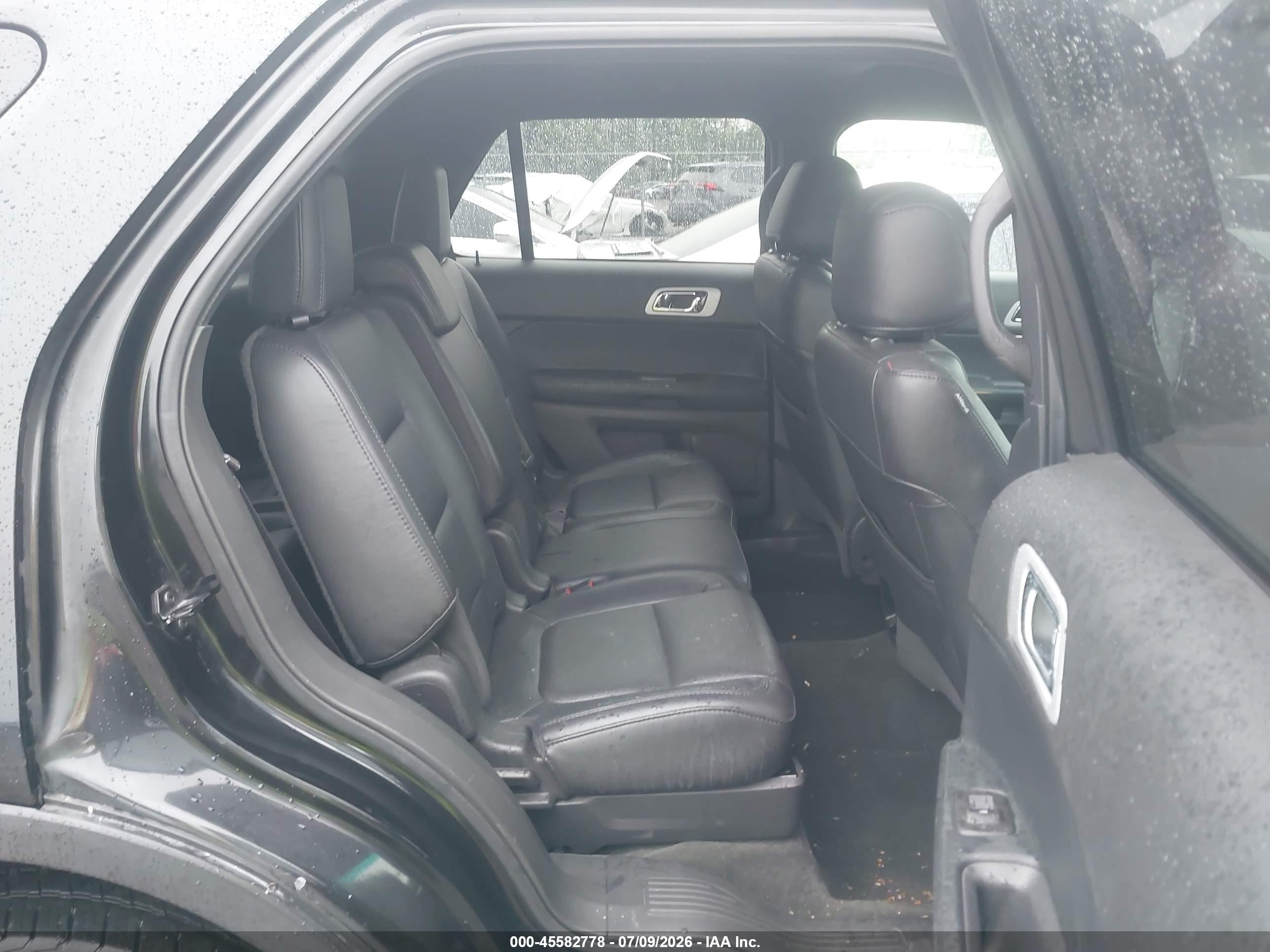 2014 Ford Explorer Xlt Black vin: 1FM5K8D87EGC33401