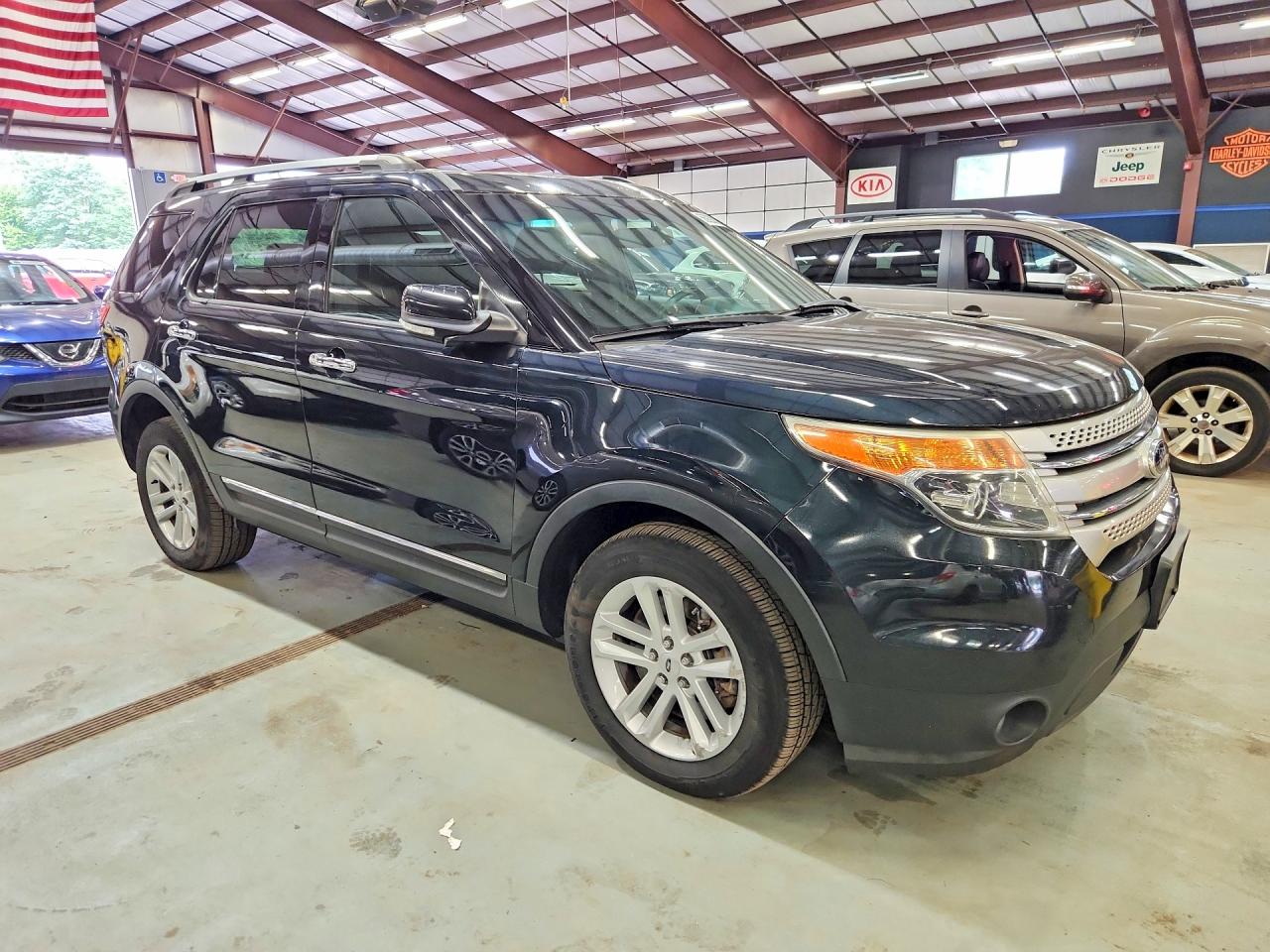 2015 Ford Explorer Xlt Black vin: 1FM5K8D87FGA05934