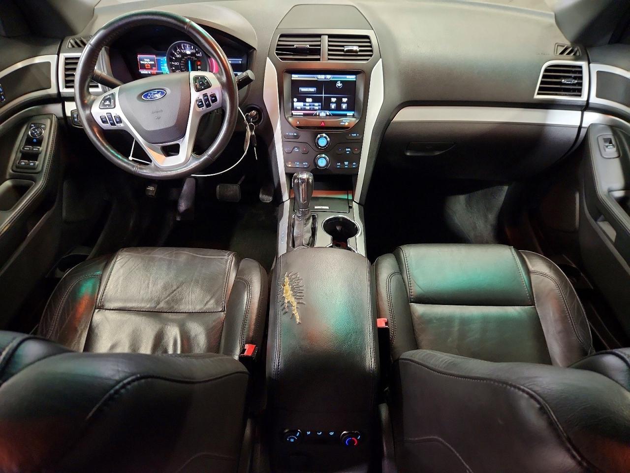2015 Ford Explorer Xlt Black vin: 1FM5K8D87FGA05934