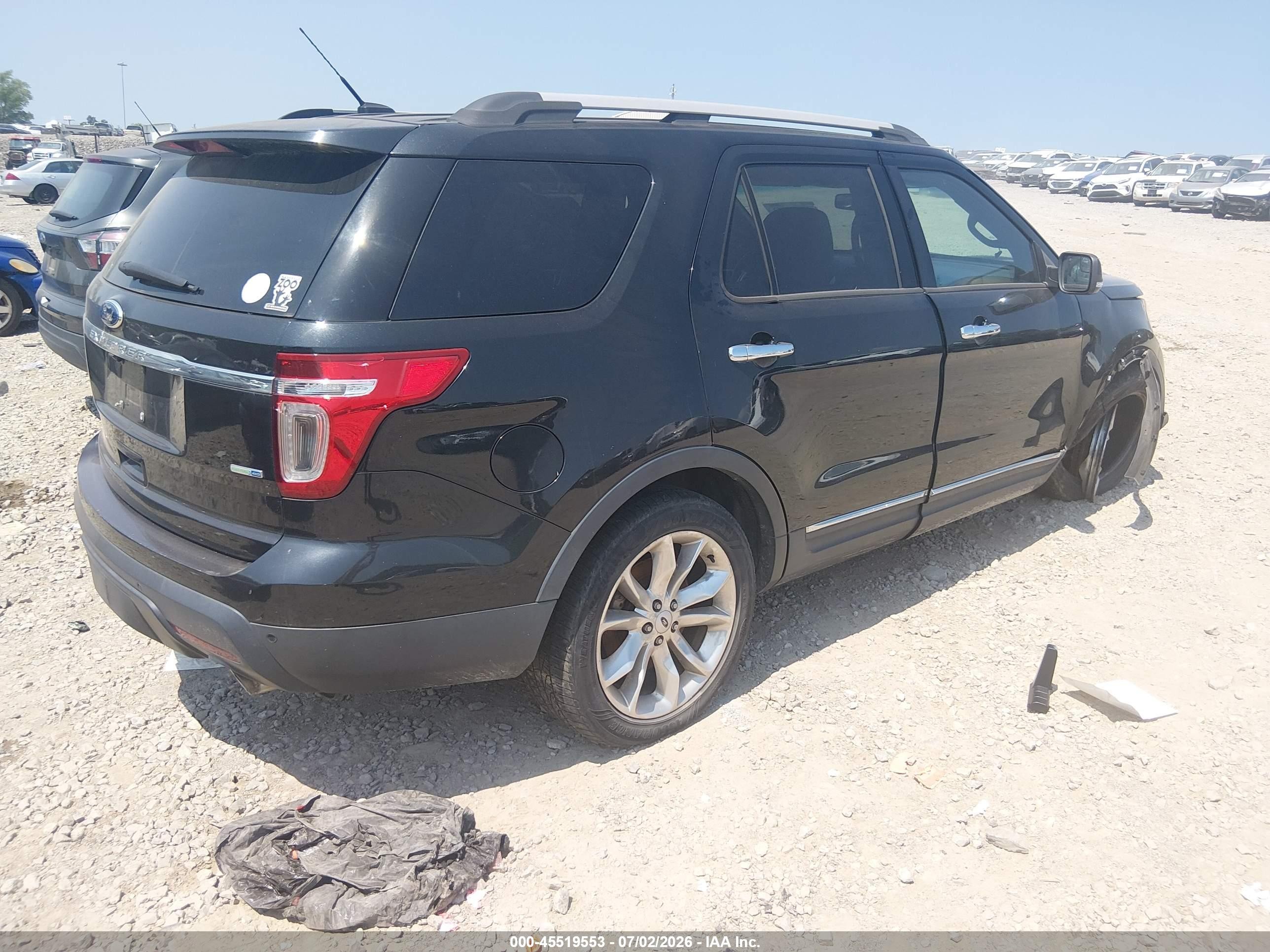 2015 Ford Explorer Xlt Black vin: 1FM5K8D87FGA07618