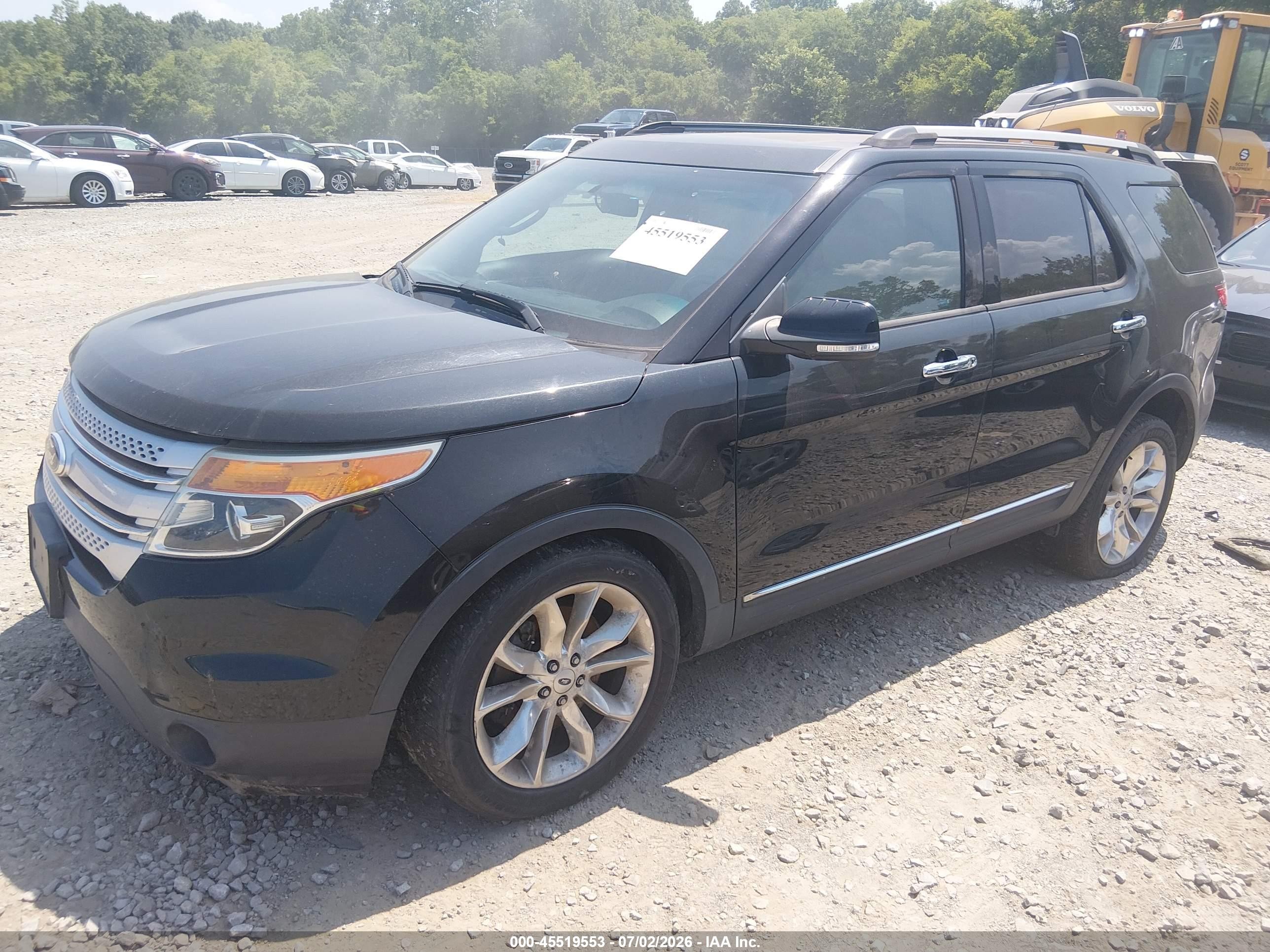 2015 Ford Explorer Xlt Black vin: 1FM5K8D87FGA07618
