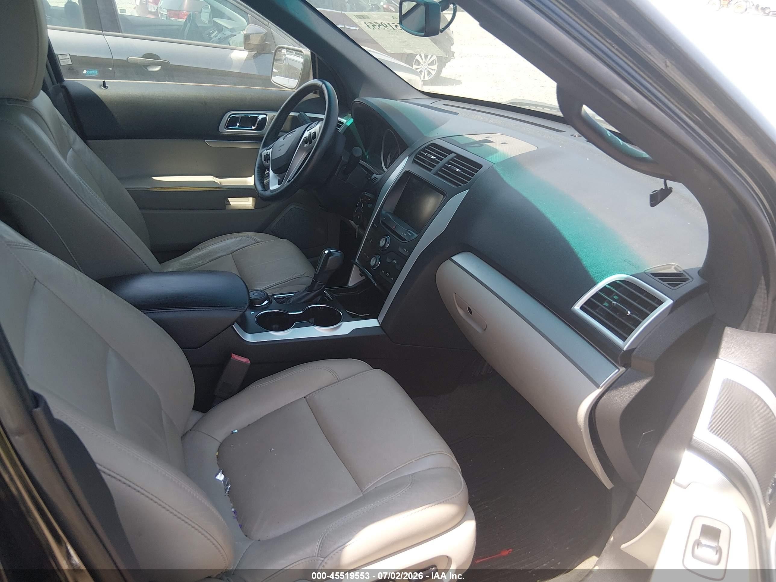 2015 Ford Explorer Xlt Black vin: 1FM5K8D87FGA07618