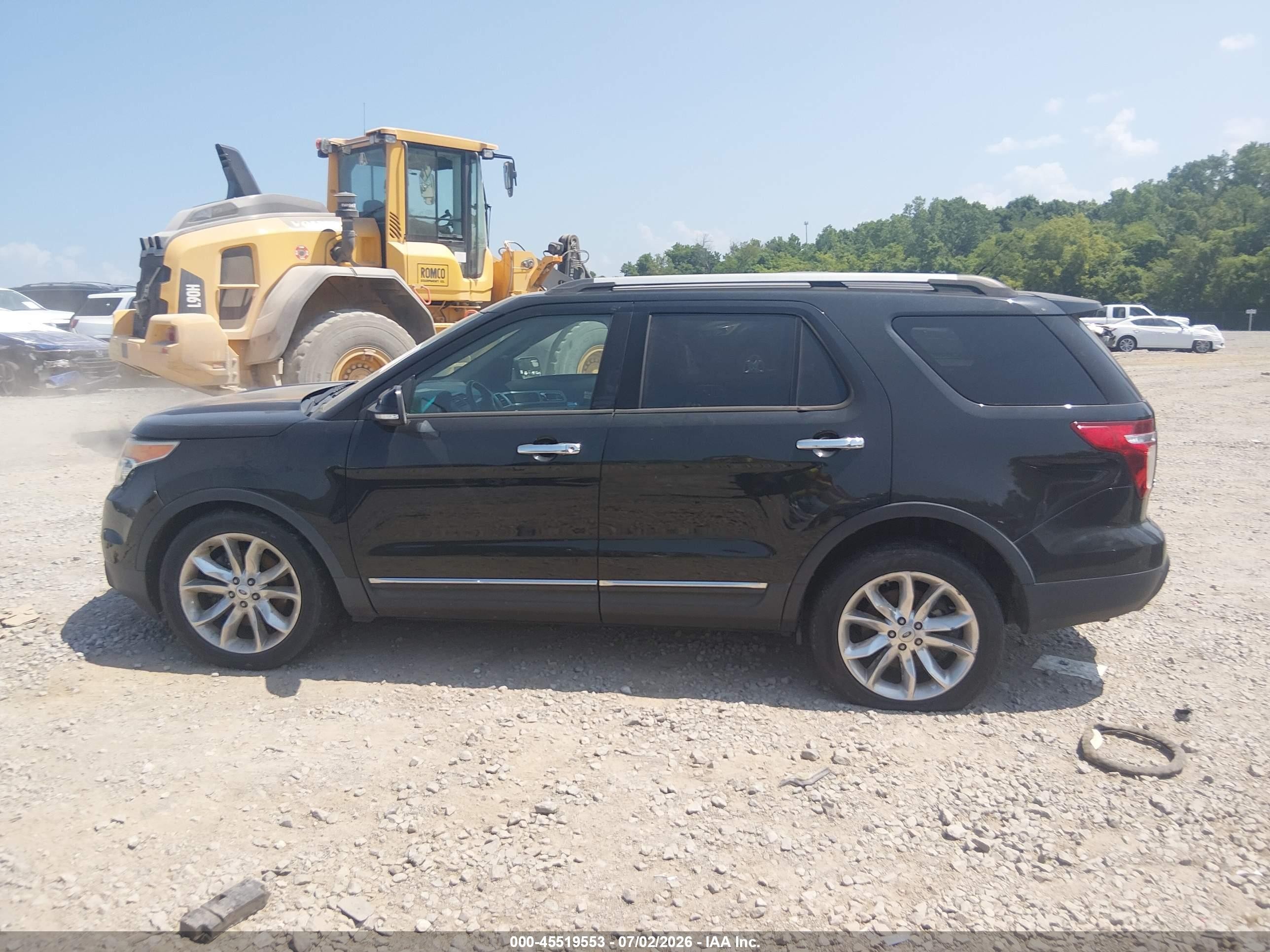 2015 Ford Explorer Xlt Black vin: 1FM5K8D87FGA07618