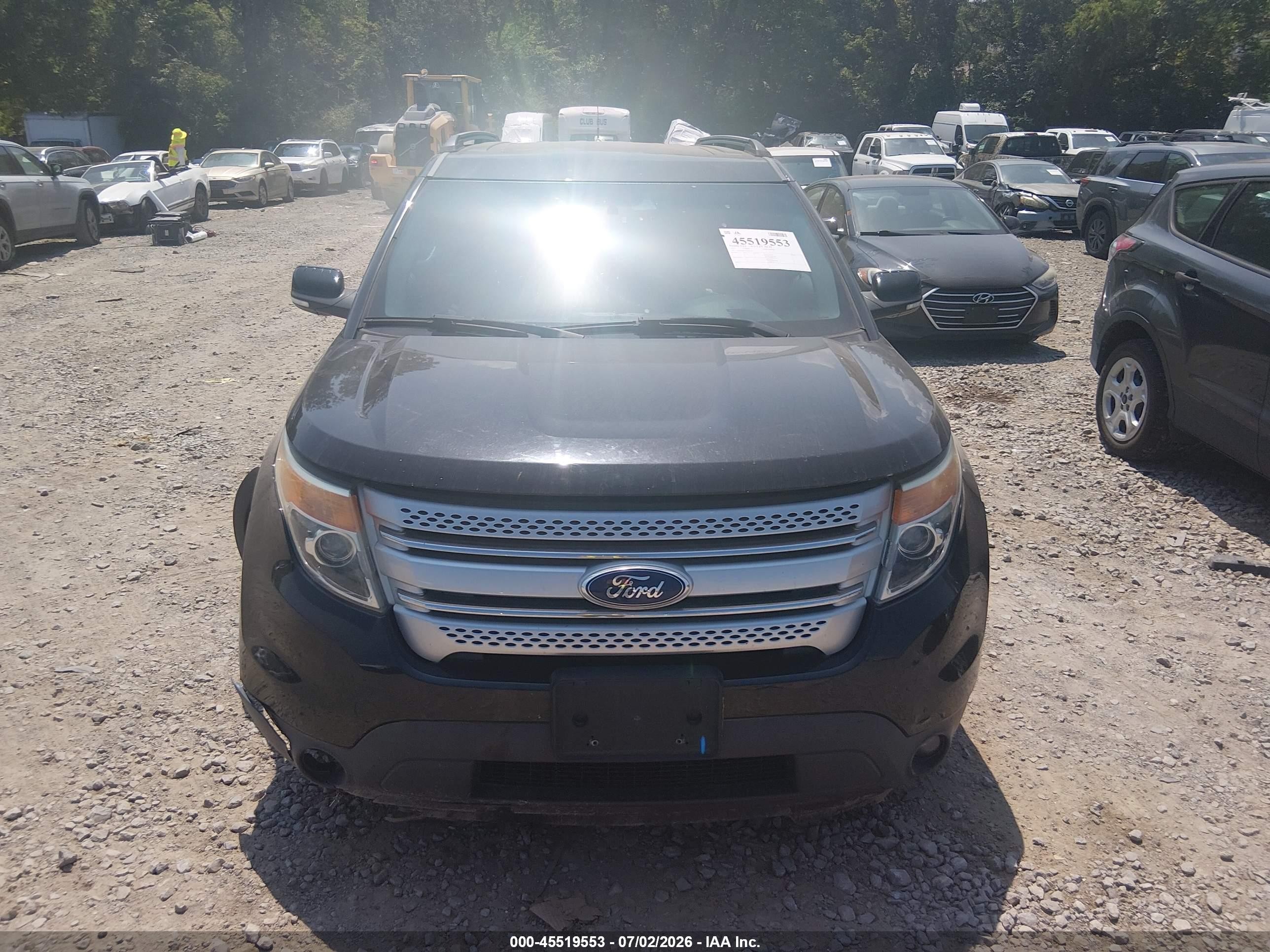 2015 Ford Explorer Xlt Black vin: 1FM5K8D87FGA07618