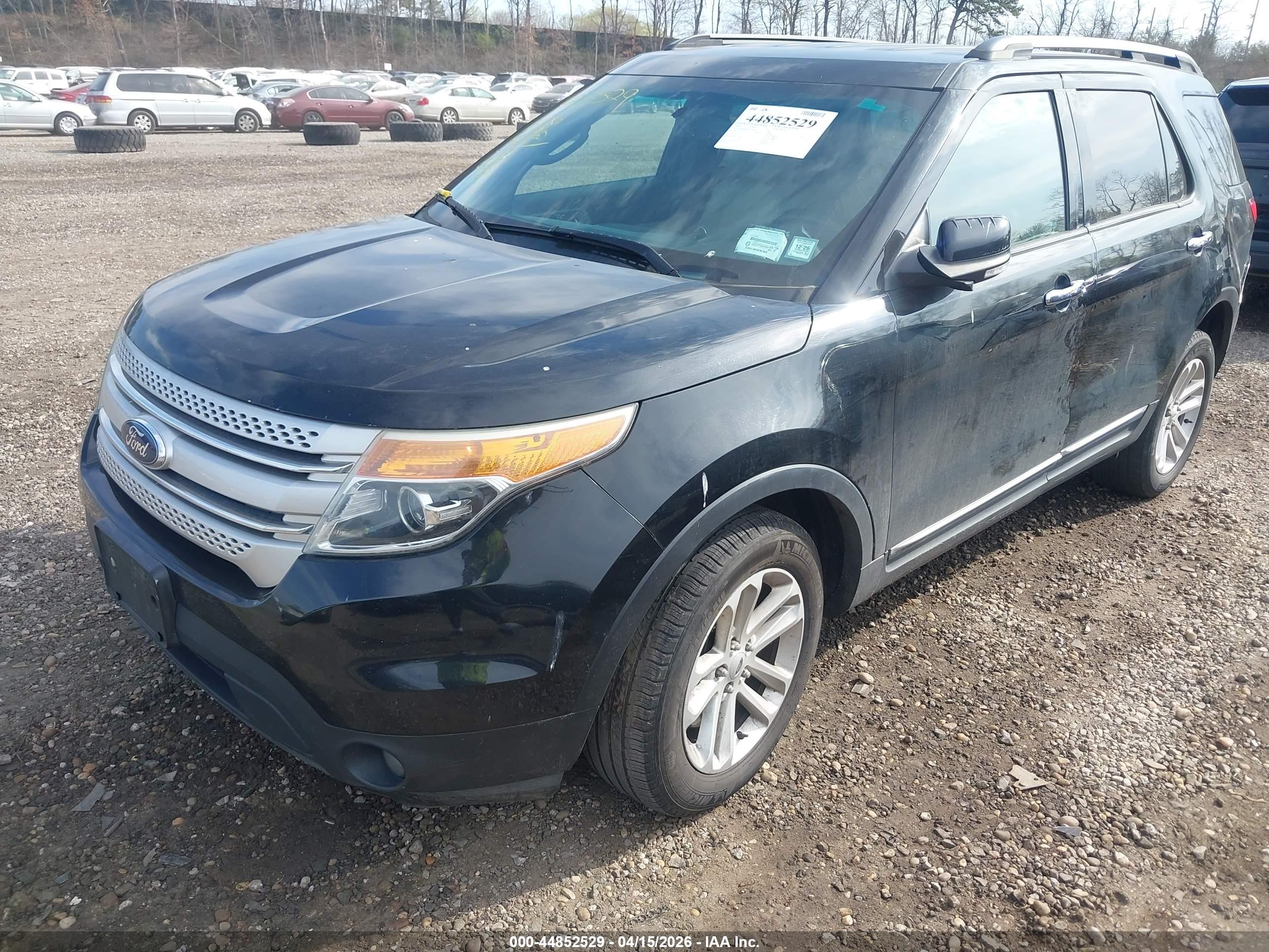 2015 Ford Explorer Xlt Черный vin: 1FM5K8D87FGA16822