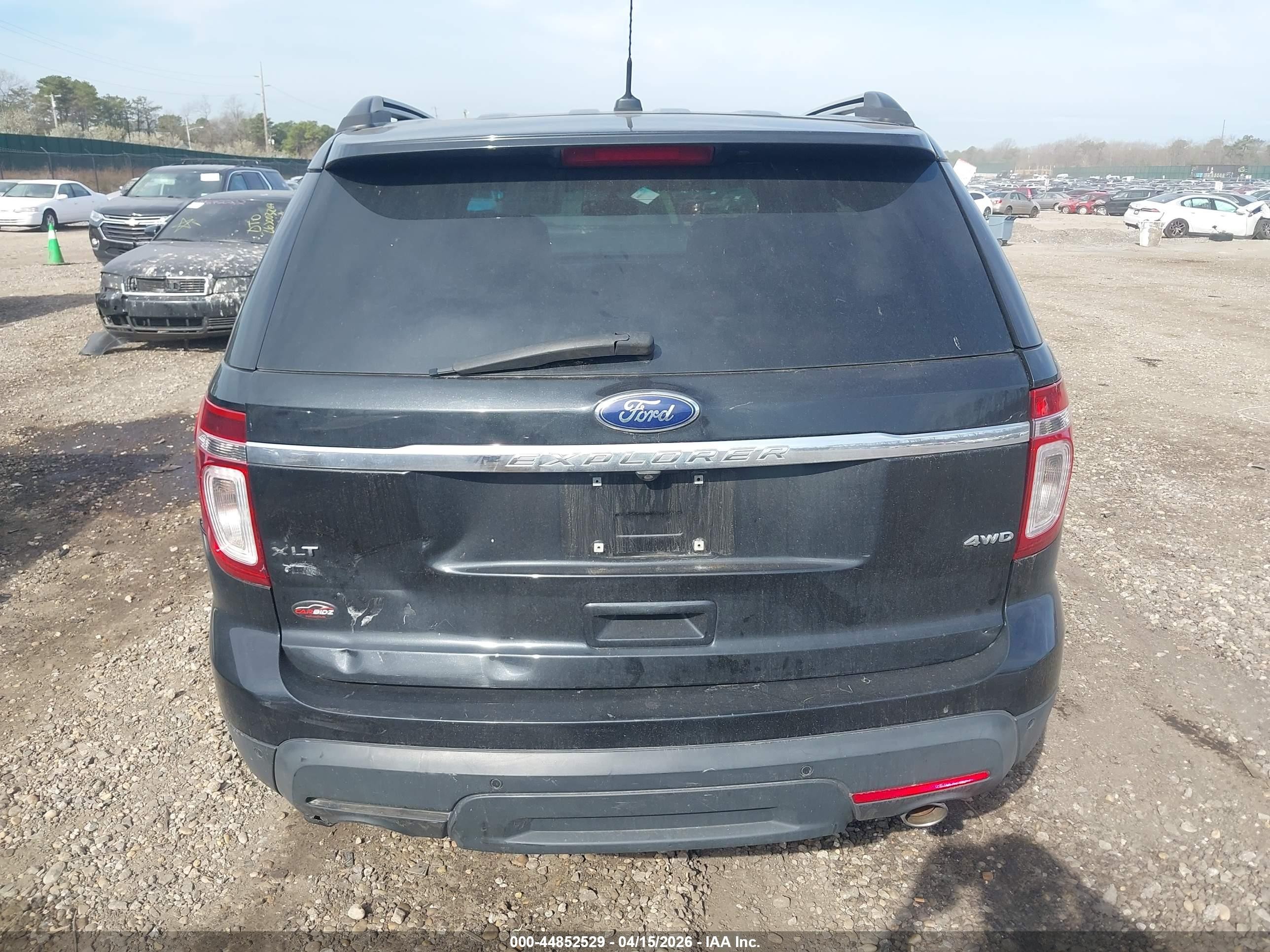 2015 Ford Explorer Xlt Черный vin: 1FM5K8D87FGA16822