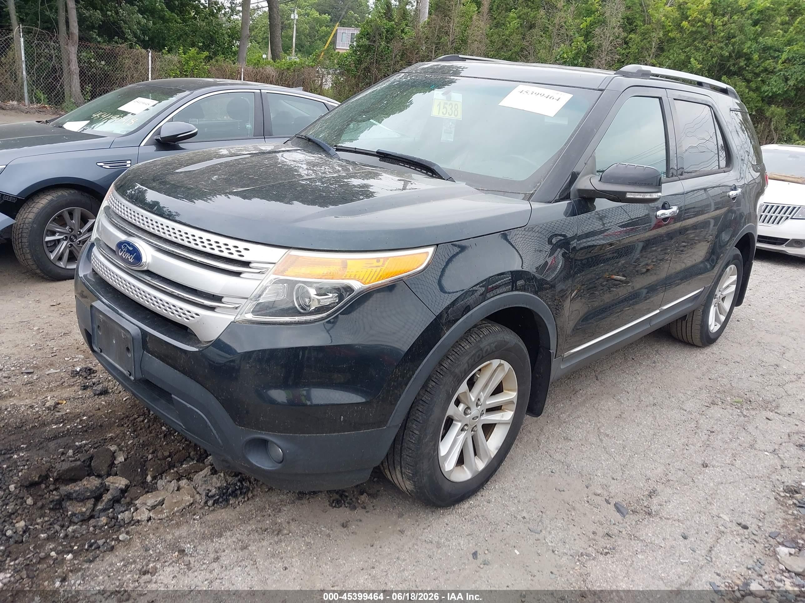 2015 Ford Explorer Xlt Blue vin: 1FM5K8D87FGA43860