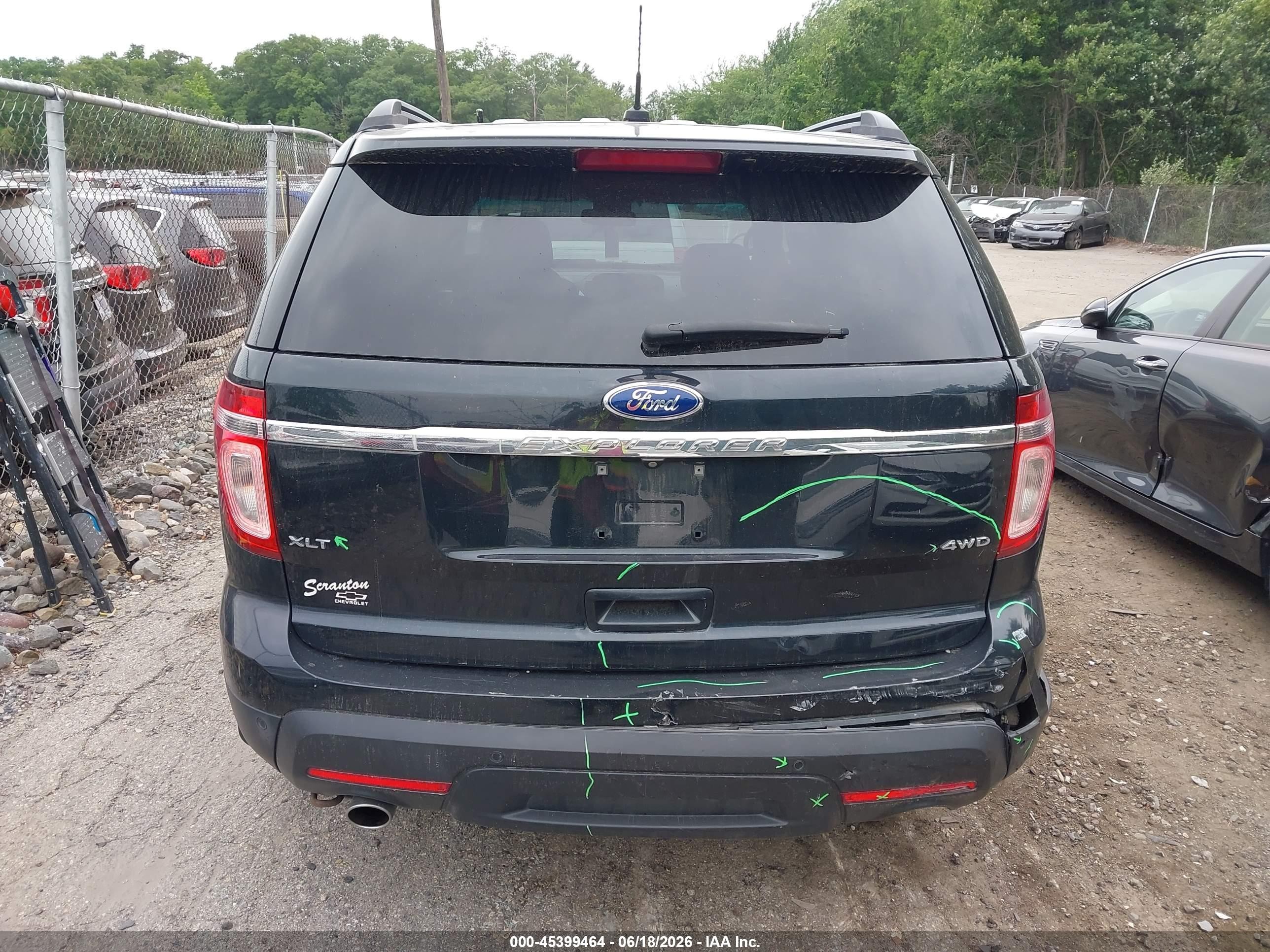 2015 Ford Explorer Xlt Blue vin: 1FM5K8D87FGA43860