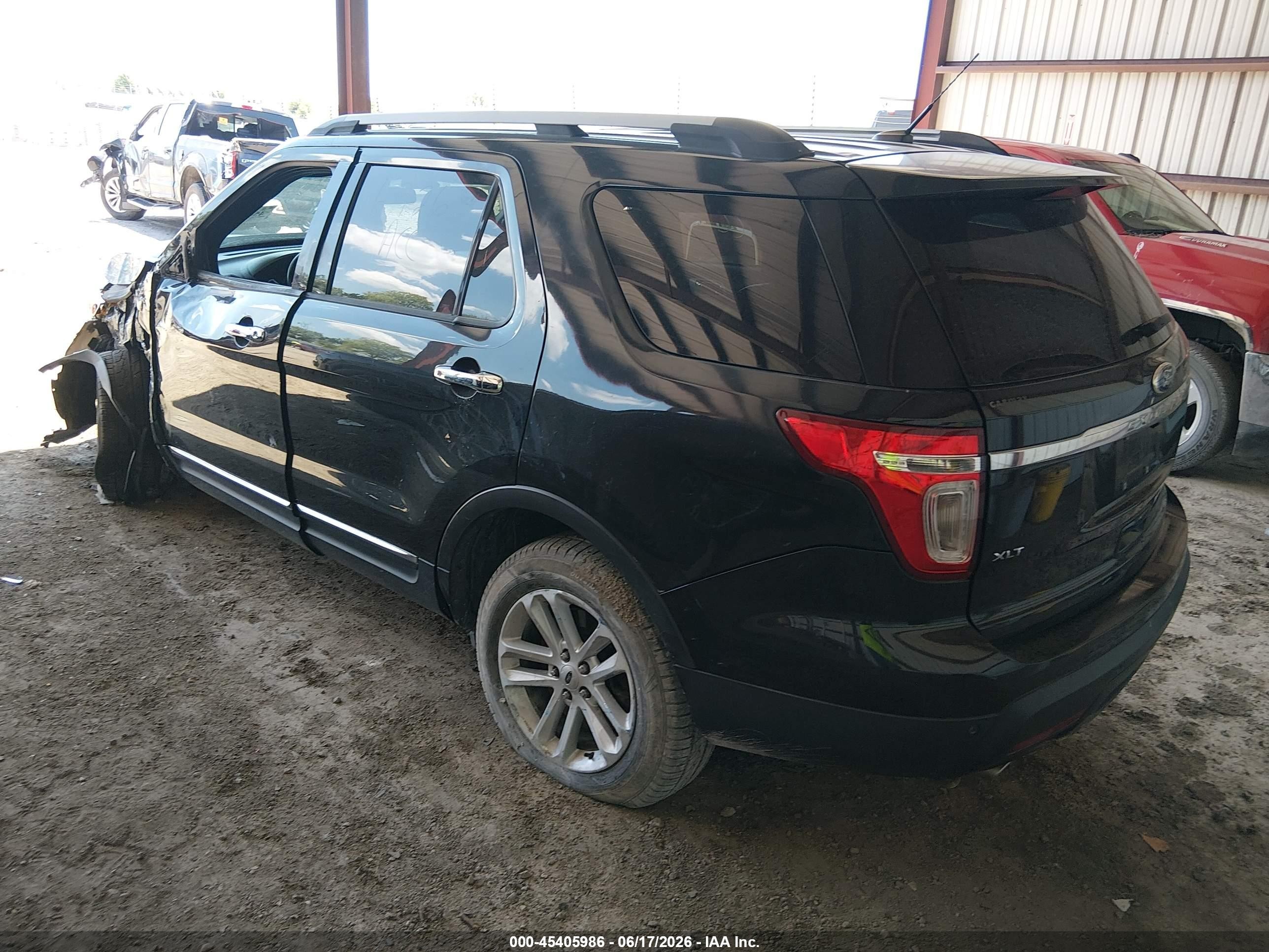 2015 Ford Explorer Xlt Black vin: 1FM5K8D87FGA60173