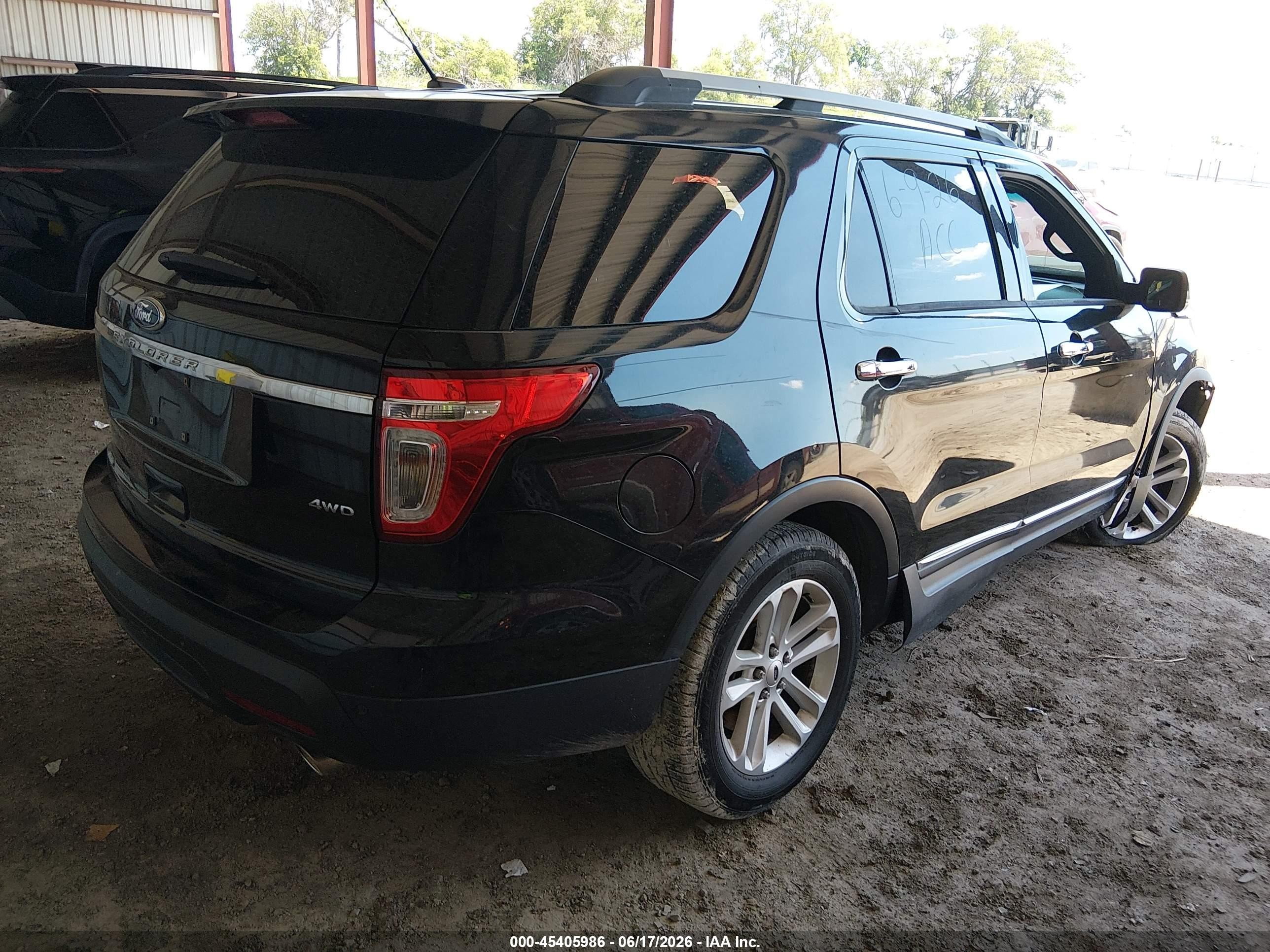 2015 Ford Explorer Xlt Black vin: 1FM5K8D87FGA60173