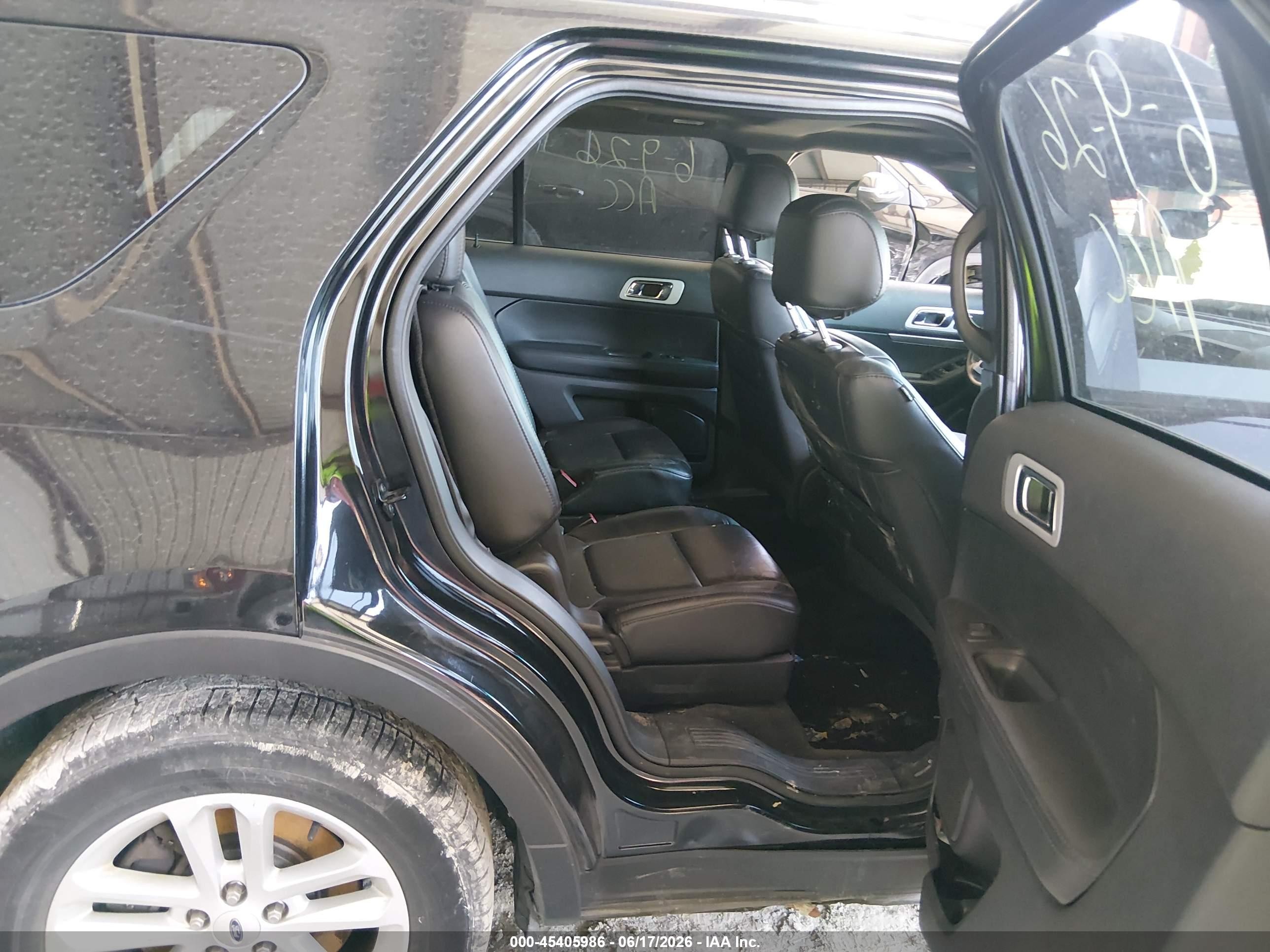 2015 Ford Explorer Xlt Black vin: 1FM5K8D87FGA60173