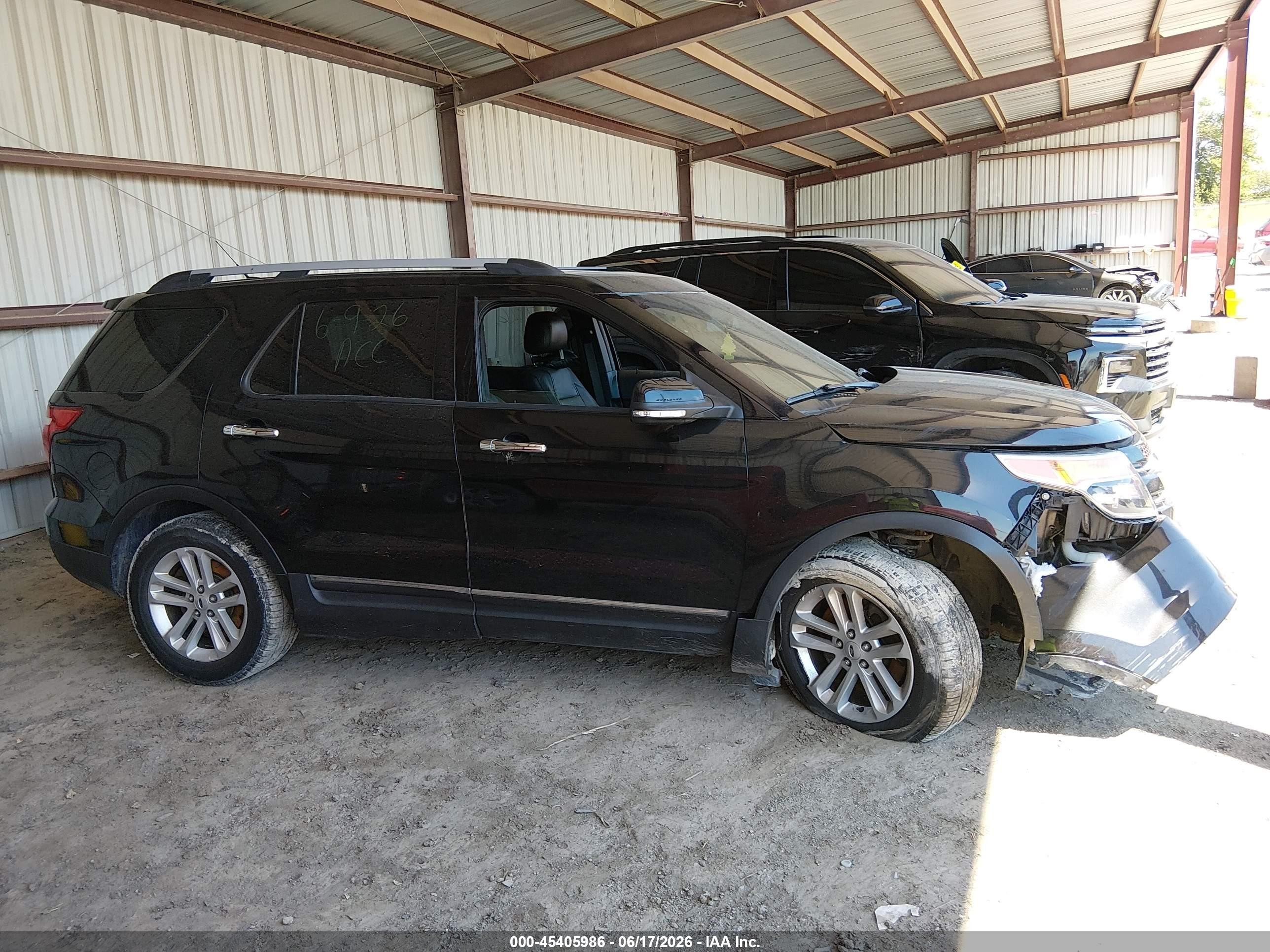 2015 Ford Explorer Xlt Black vin: 1FM5K8D87FGA60173
