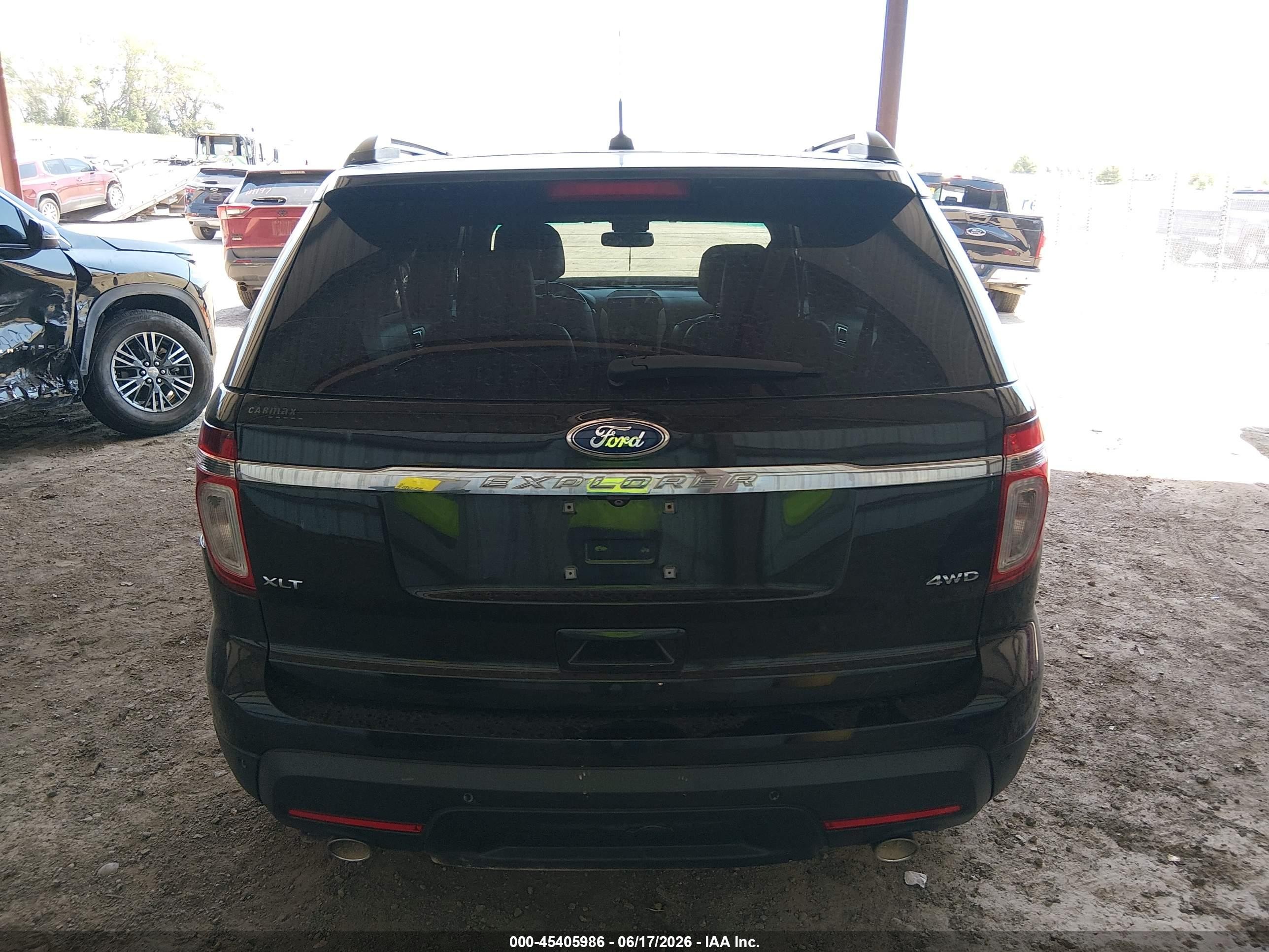 2015 Ford Explorer Xlt Black vin: 1FM5K8D87FGA60173