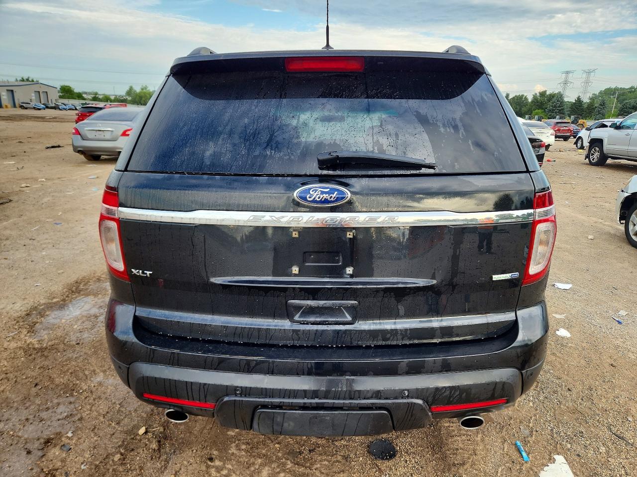 2015 Ford Explorer Xlt Черный vin: 1FM5K8D87FGA62330