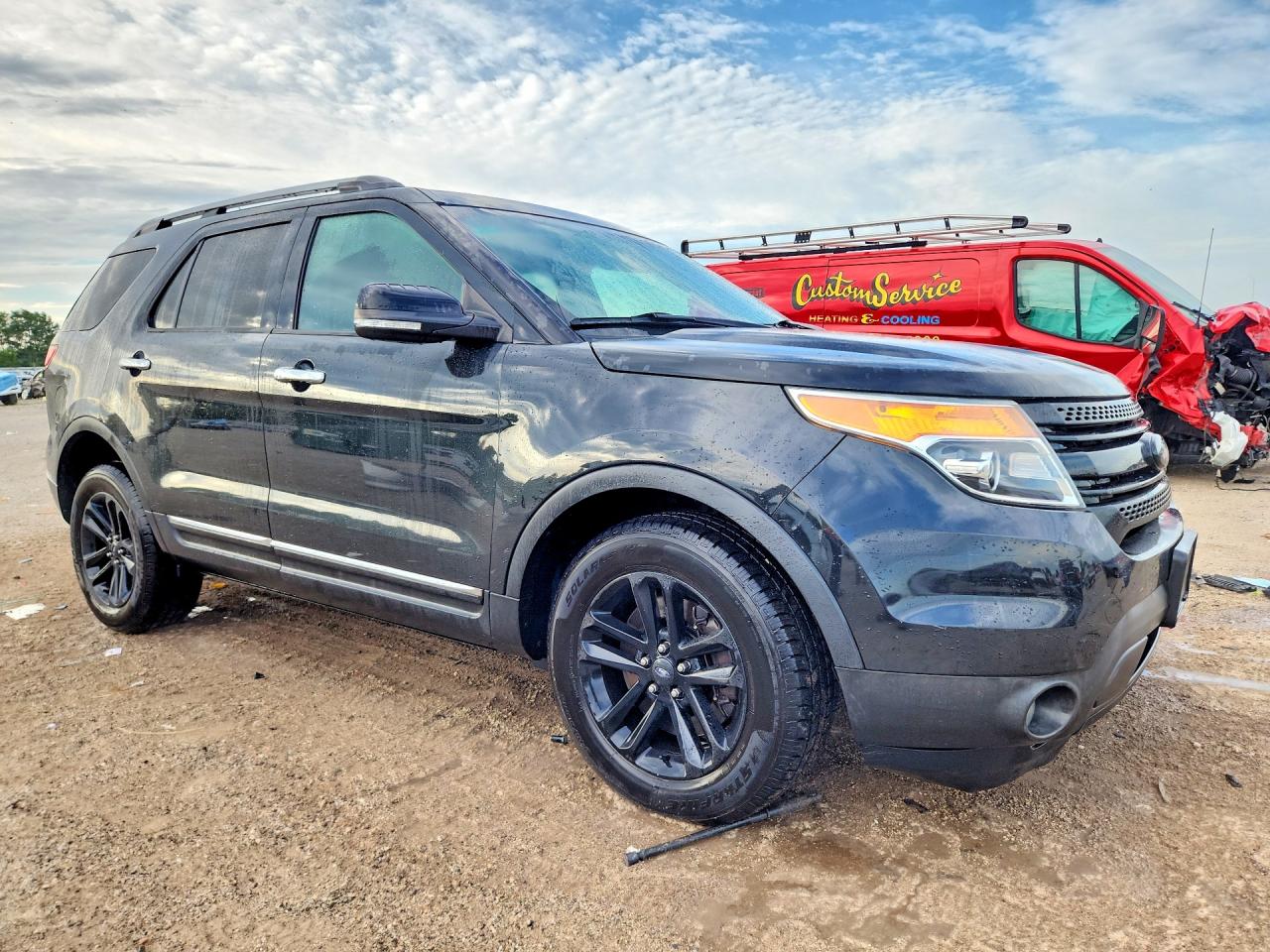 2015 Ford Explorer Xlt Черный vin: 1FM5K8D87FGA62330