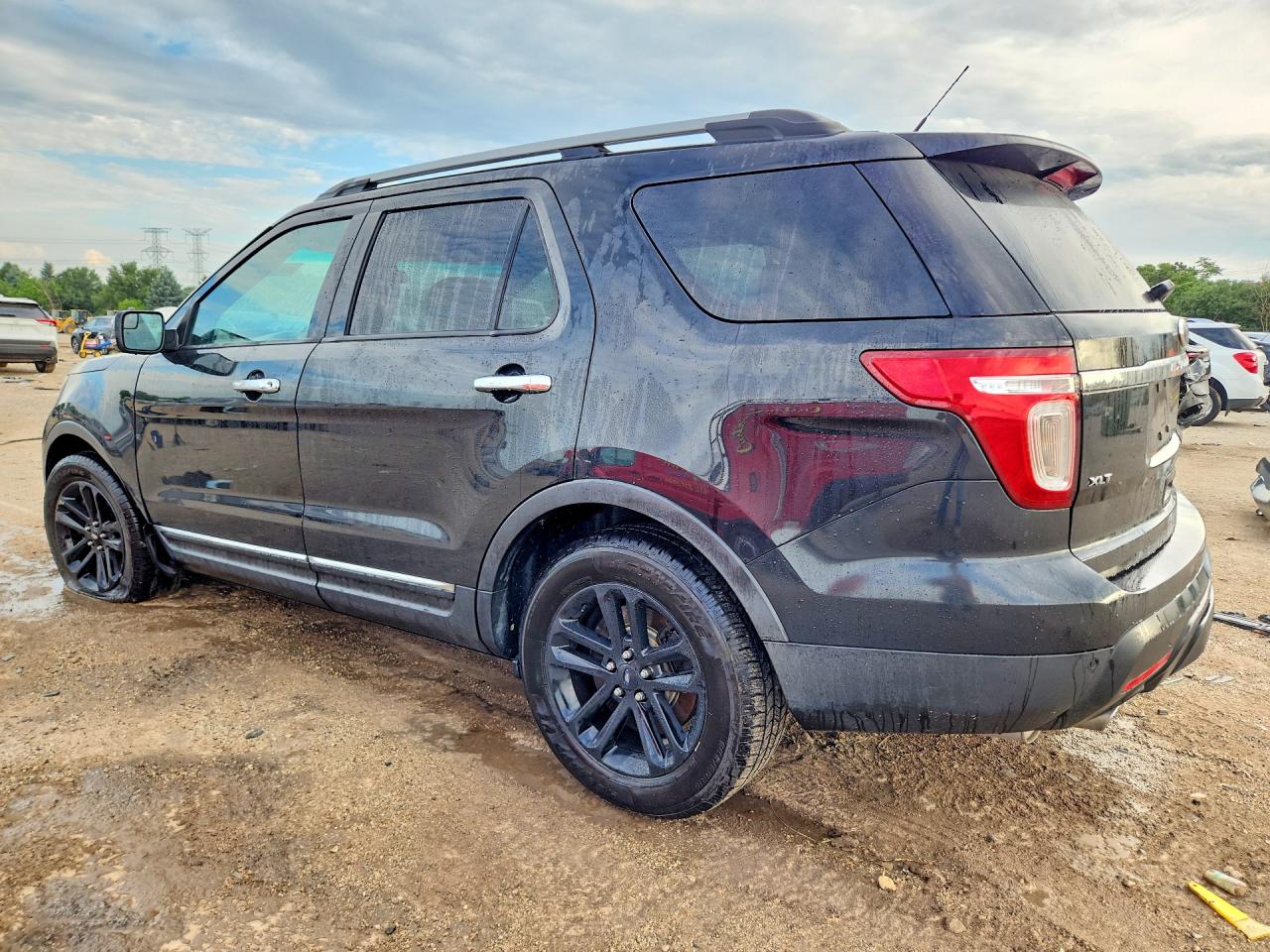 2015 Ford Explorer Xlt Черный vin: 1FM5K8D87FGA62330