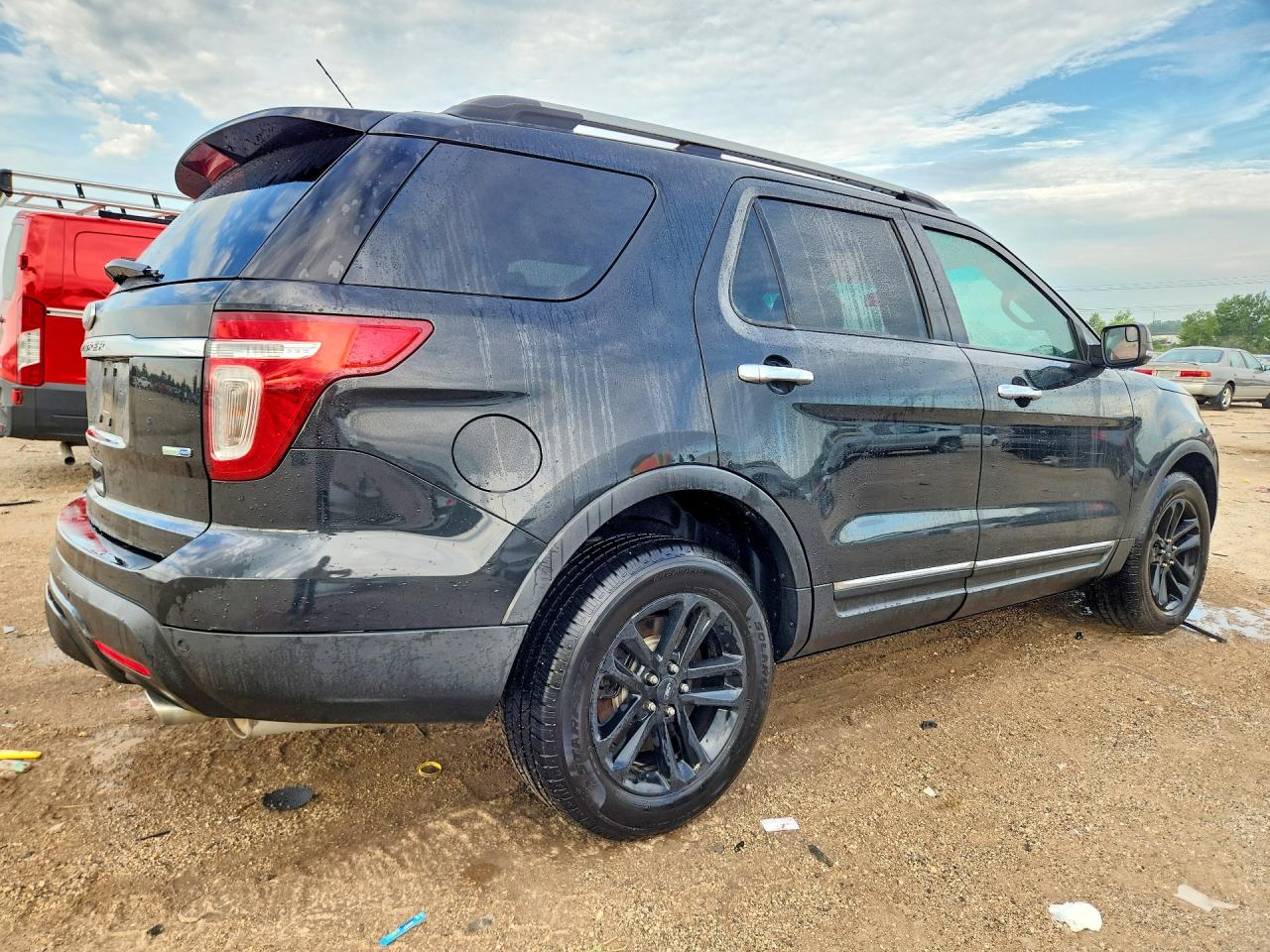 2015 Ford Explorer Xlt Черный vin: 1FM5K8D87FGA62330