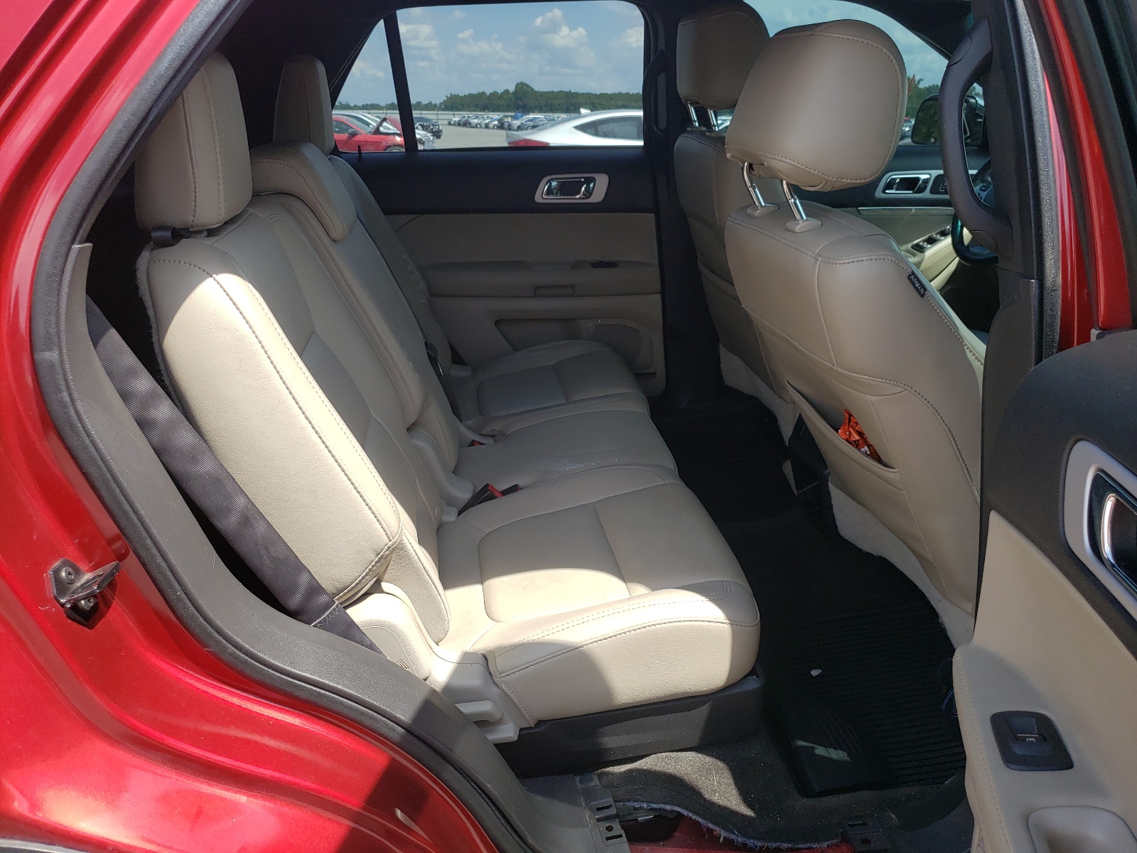 2015 Ford Explorer Xlt Burgundy vin: 1FM5K8D87FGA67981