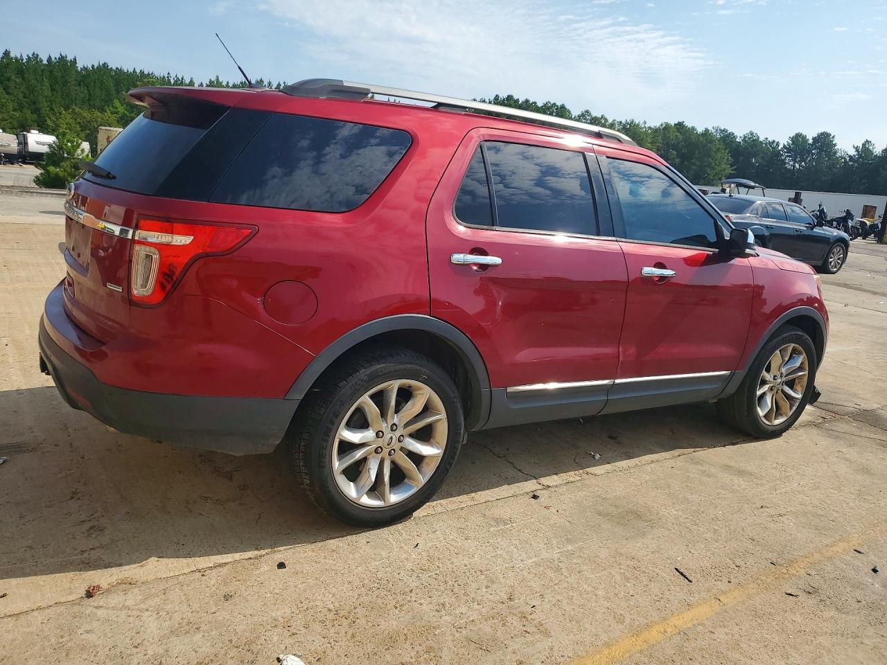 2015 Ford Explorer Xlt Maroon vin: 1FM5K8D87FGA67981