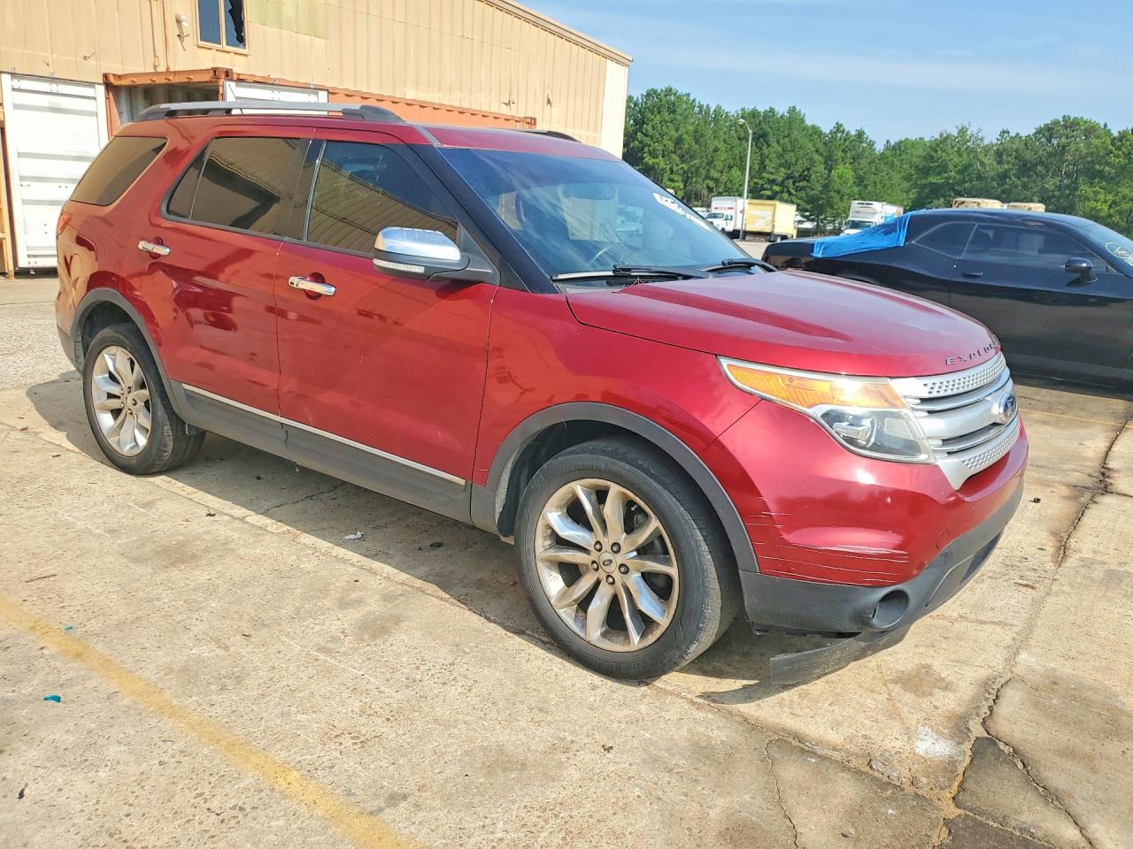 2015 Ford Explorer Xlt Maroon vin: 1FM5K8D87FGA67981