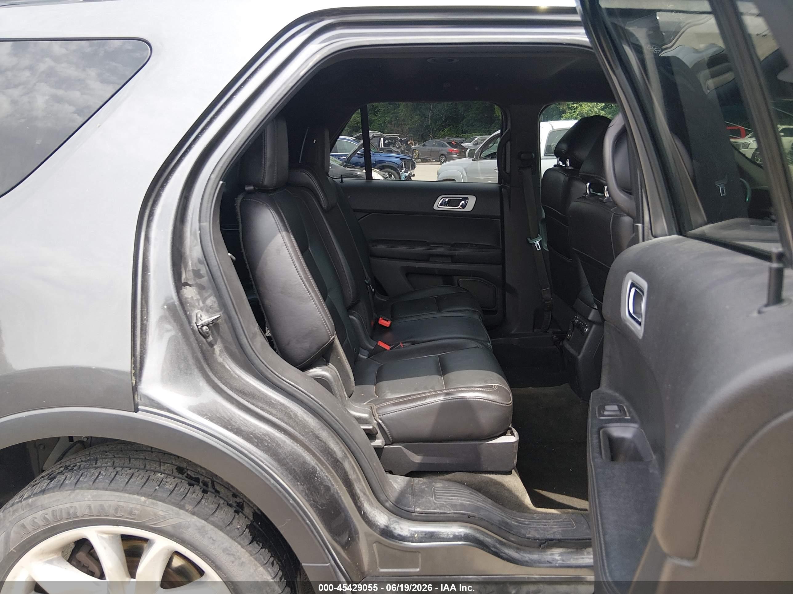 2015 Ford Explorer Xlt Gray vin: 1FM5K8D87FGB10960