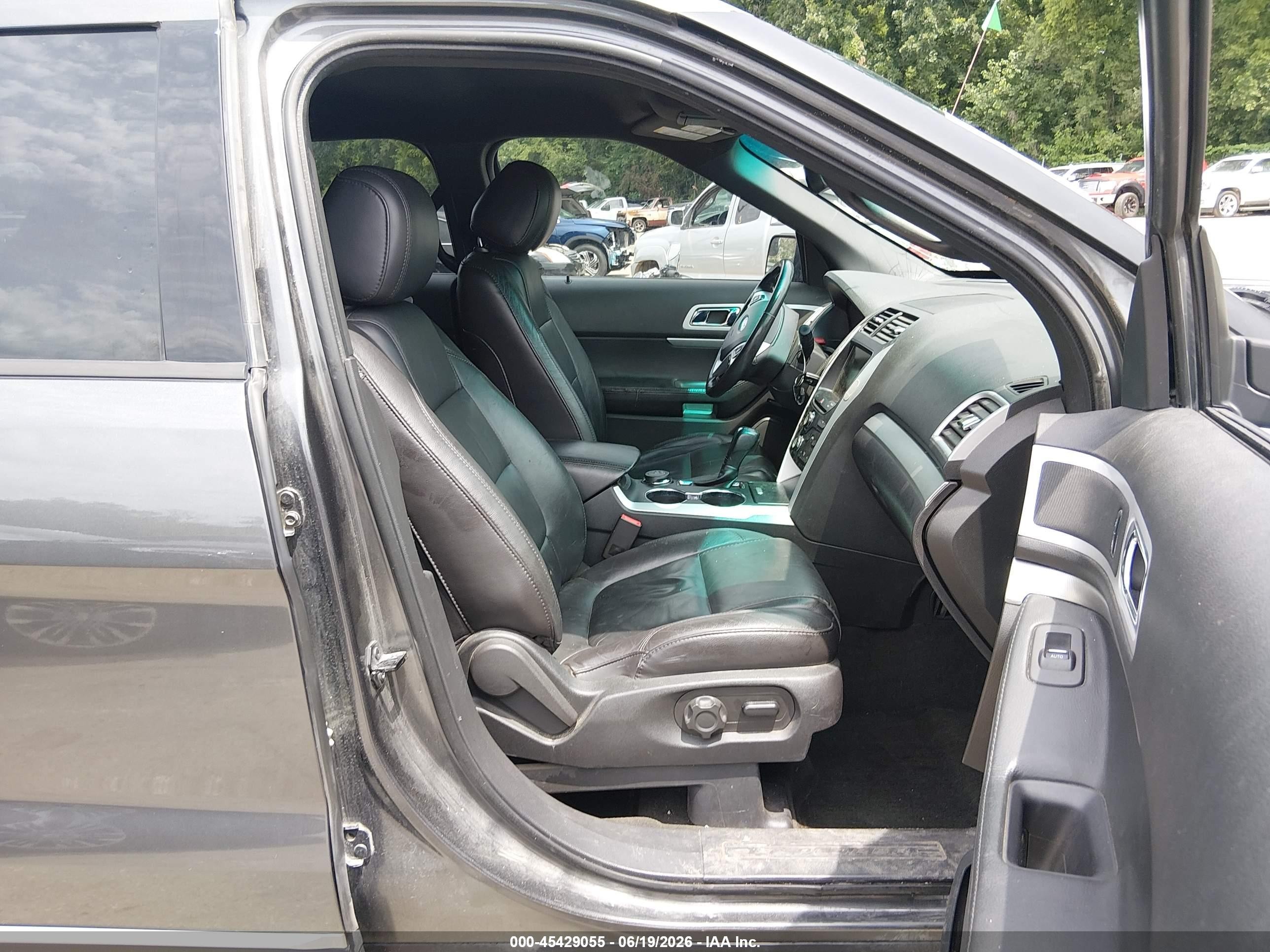 2015 Ford Explorer Xlt Gray vin: 1FM5K8D87FGB10960