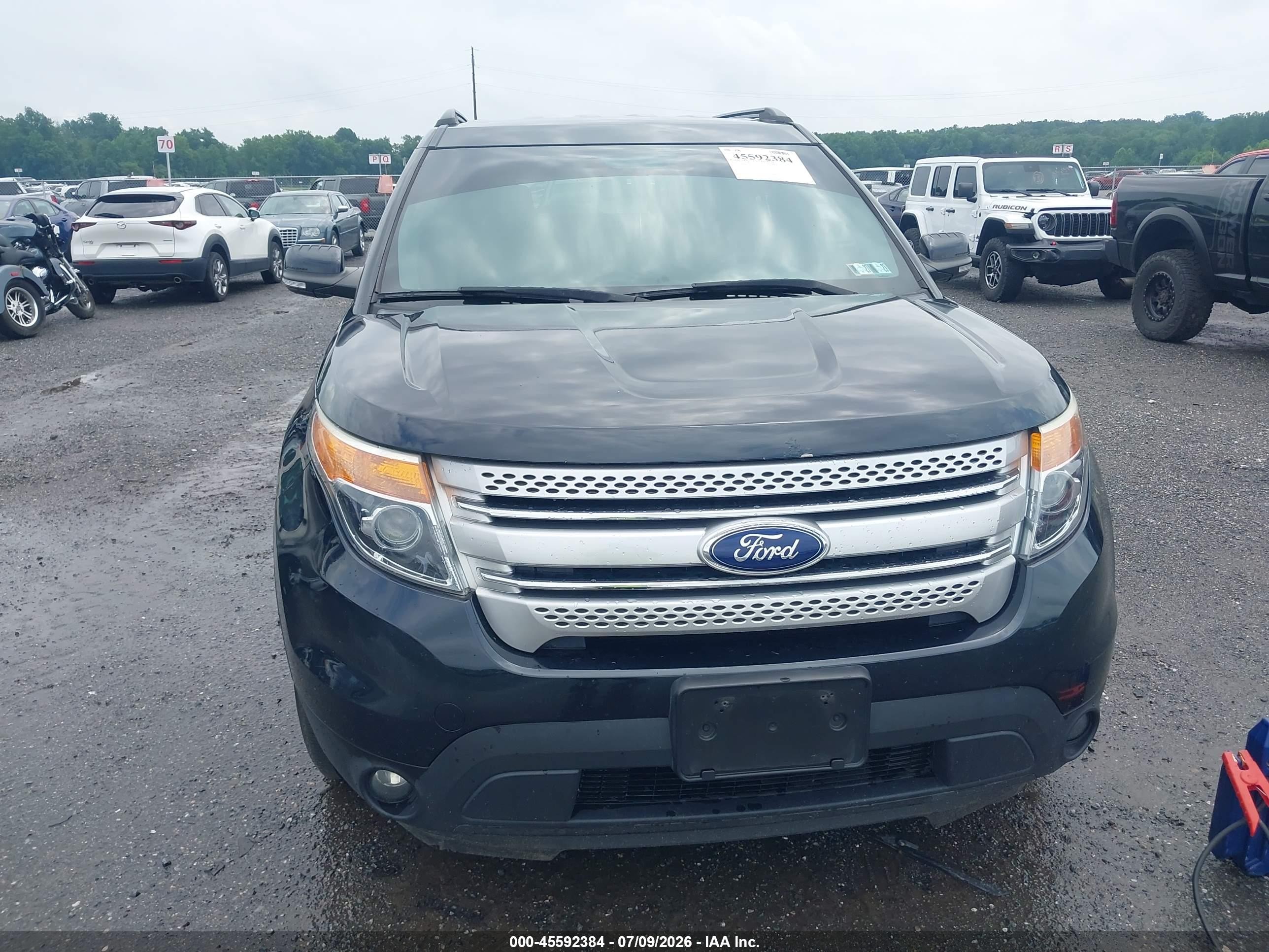 2015 Ford Explorer Xlt Черный vin: 1FM5K8D87FGB21523