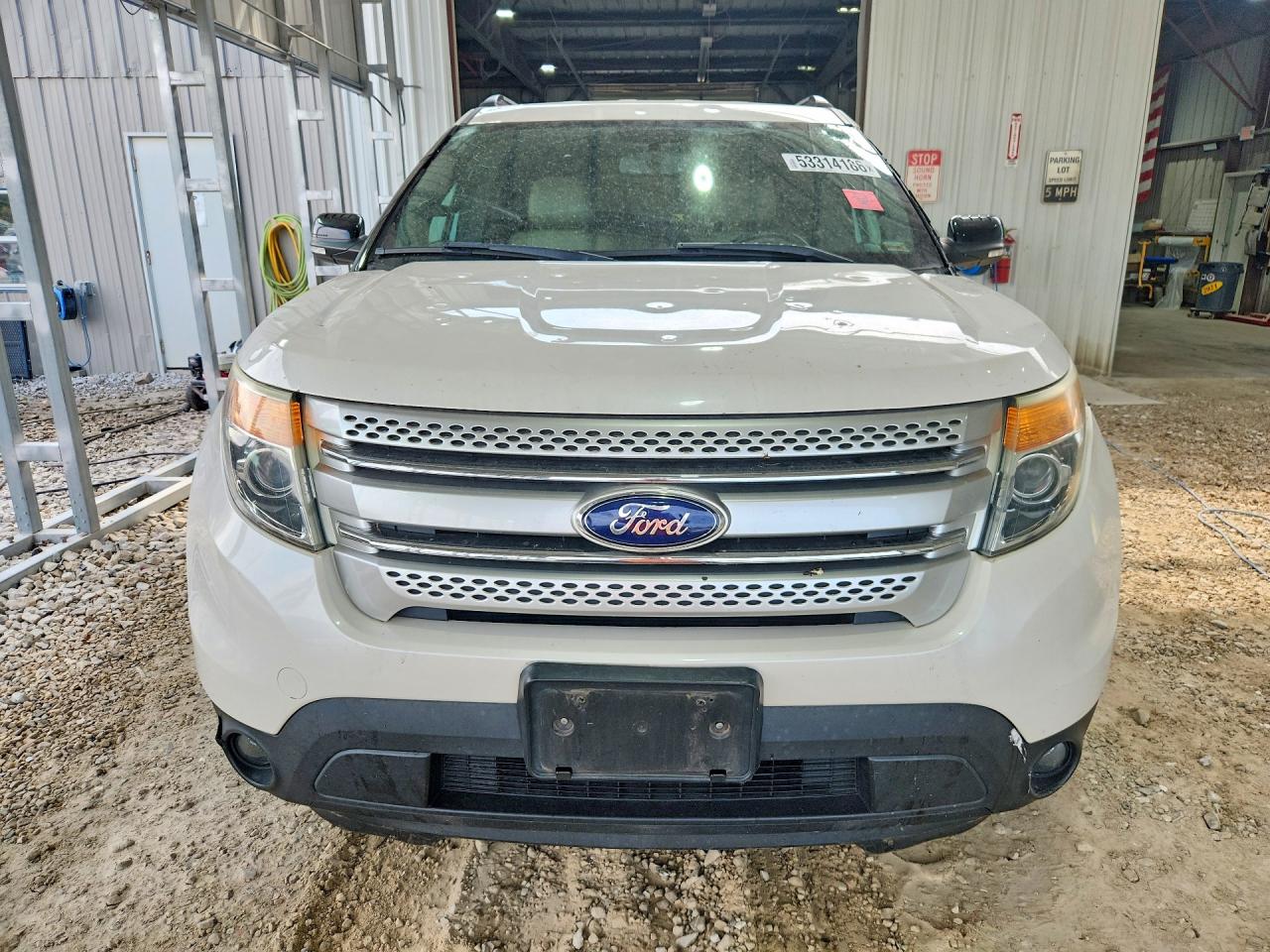 2015 Ford Explorer Xlt White vin: 1FM5K8D87FGB39715