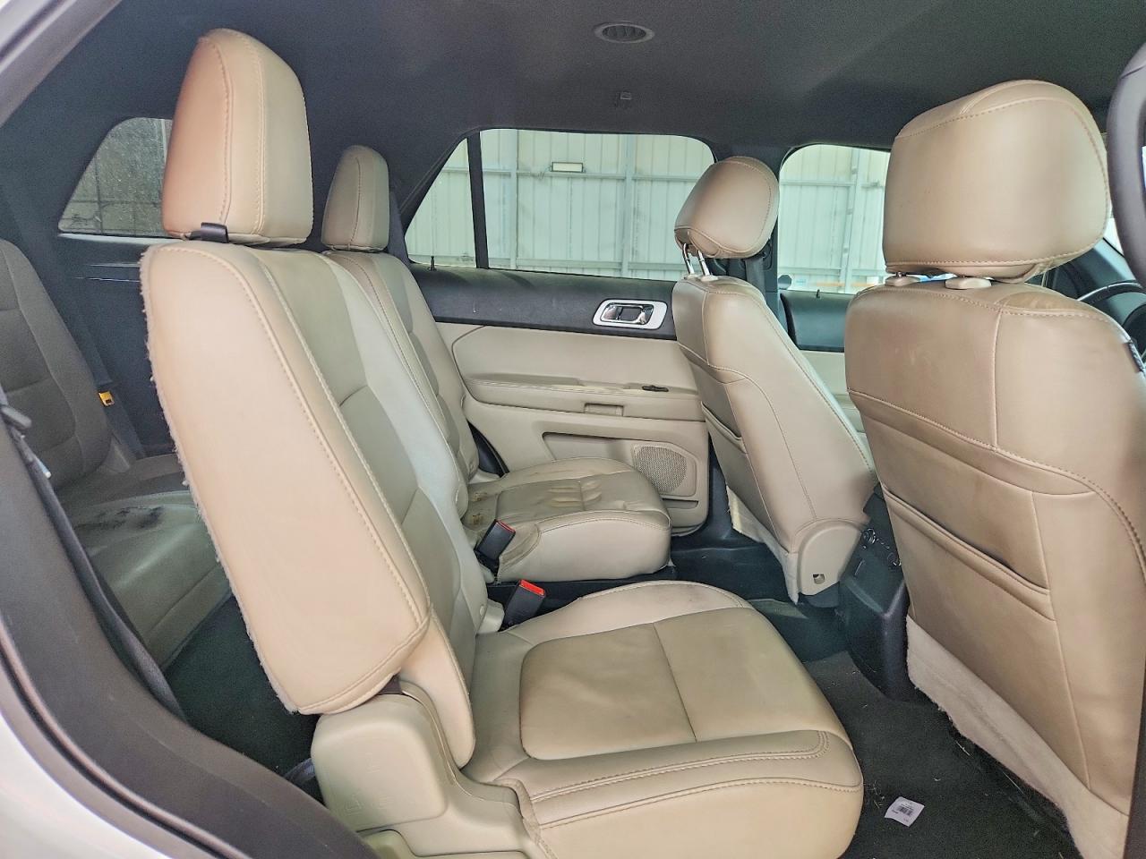 2015 Ford Explorer Xlt White vin: 1FM5K8D87FGB39715