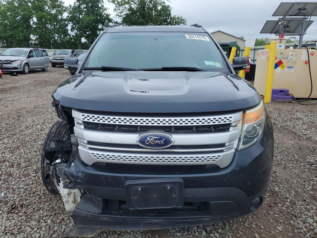 2015 Ford Explorer Xlt Black vin: 1FM5K8D87FGB45806