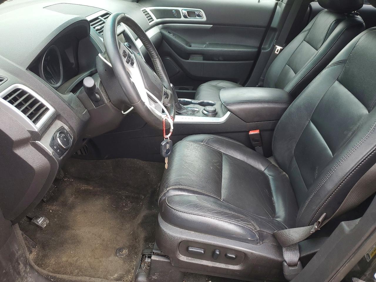 2015 Ford Explorer Xlt Black vin: 1FM5K8D87FGB45806