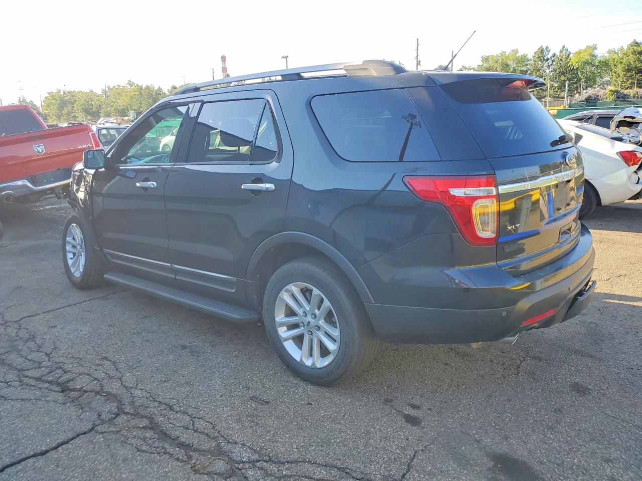 2015 Ford Explorer Xlt Black vin: 1FM5K8D87FGB96416