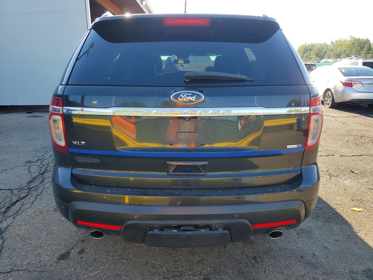 2015 Ford Explorer Xlt Black vin: 1FM5K8D87FGB96416