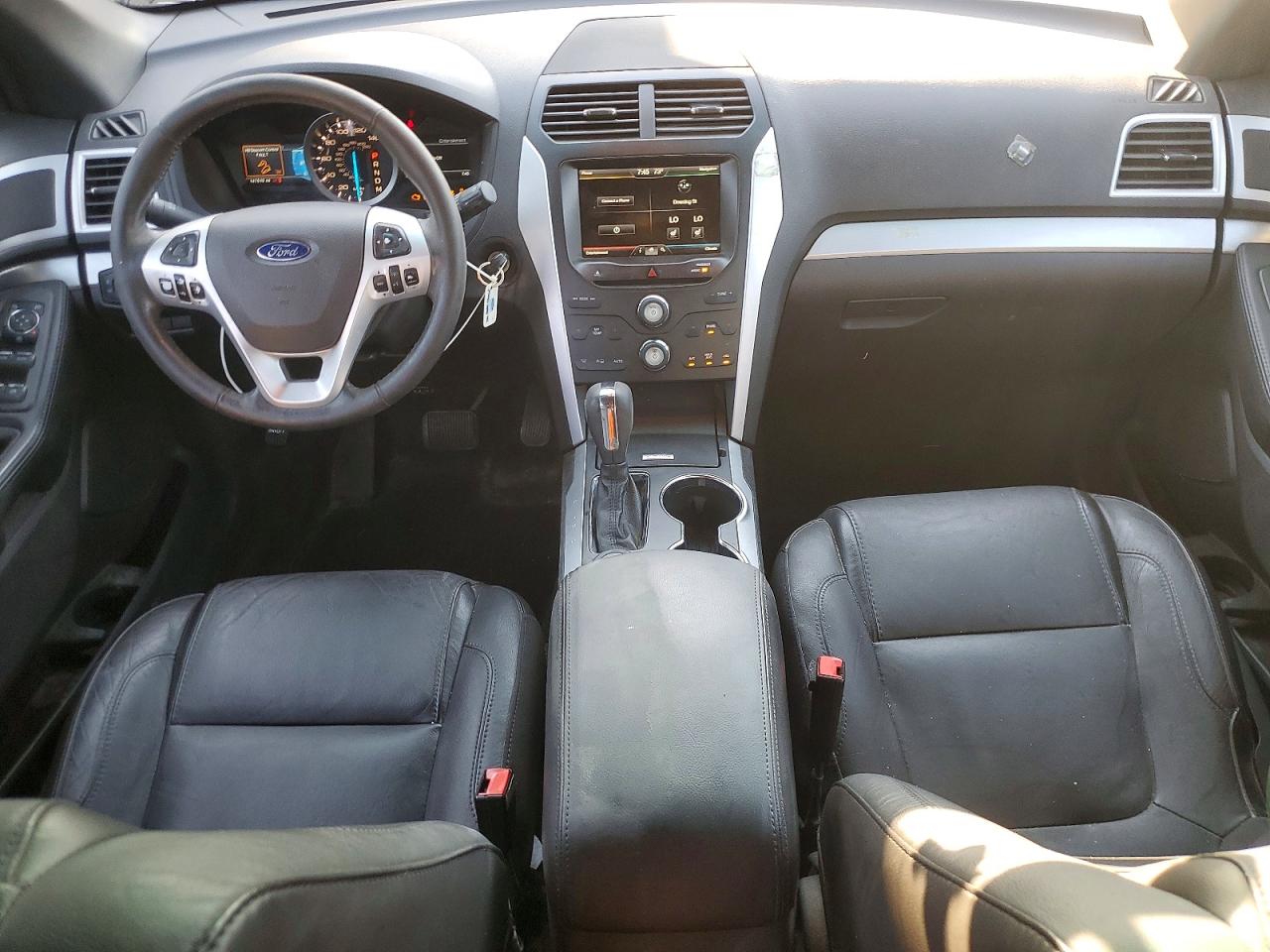 2015 Ford Explorer Xlt Black vin: 1FM5K8D87FGB96416