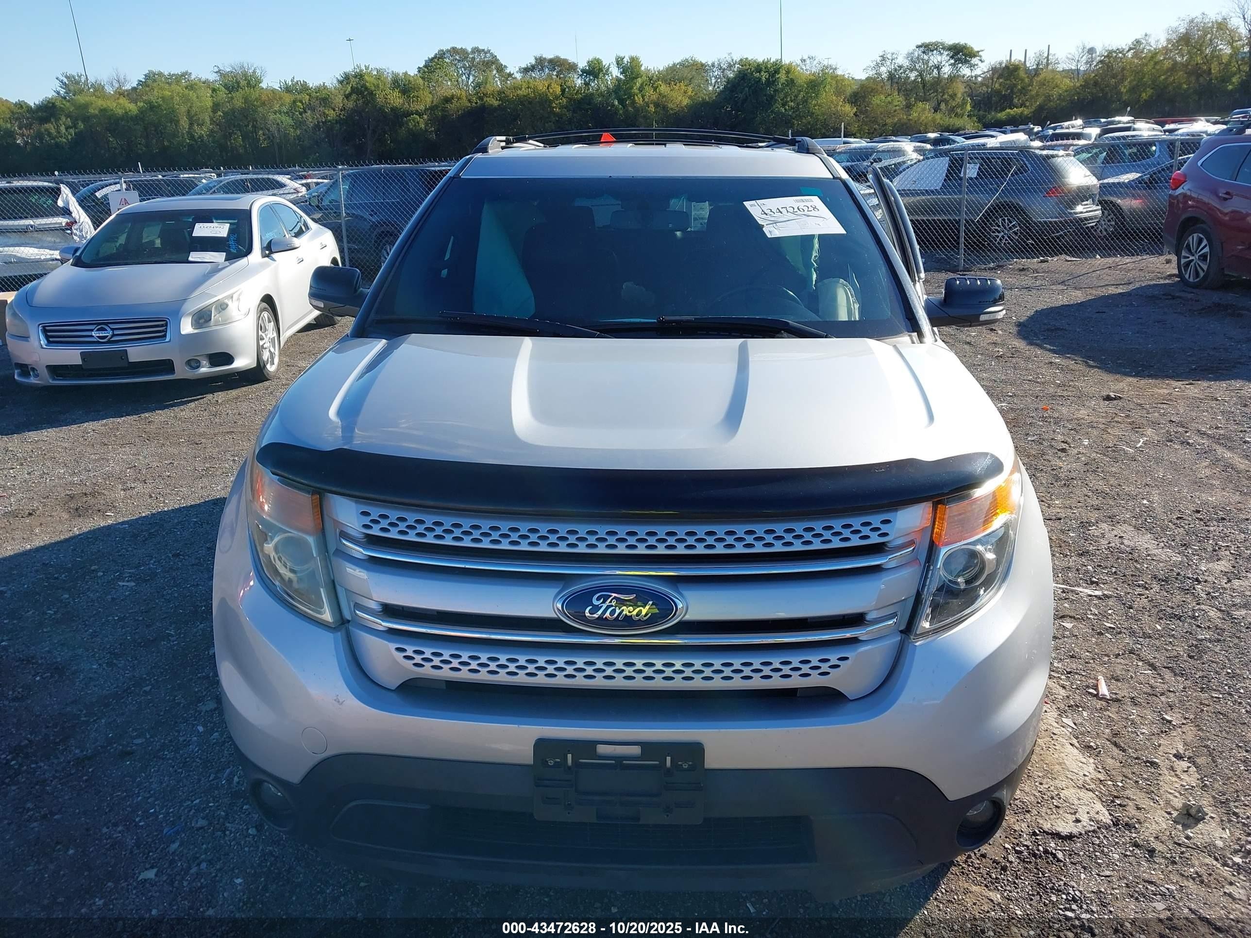 2015 Ford Explorer Xlt Silver vin: 1FM5K8D87FGC11500