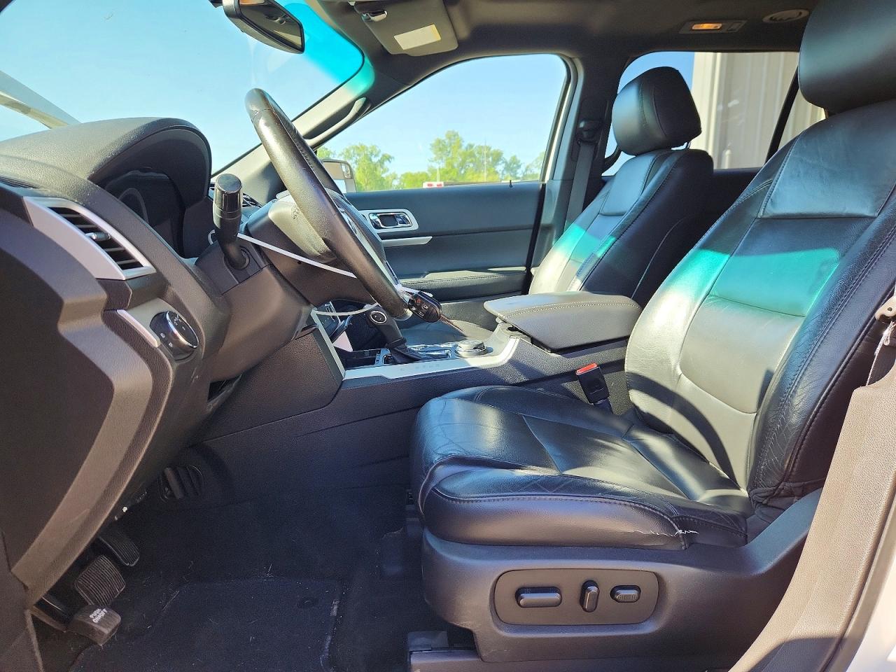 2015 Ford Explorer Xlt White vin: 1FM5K8D87FGC47445