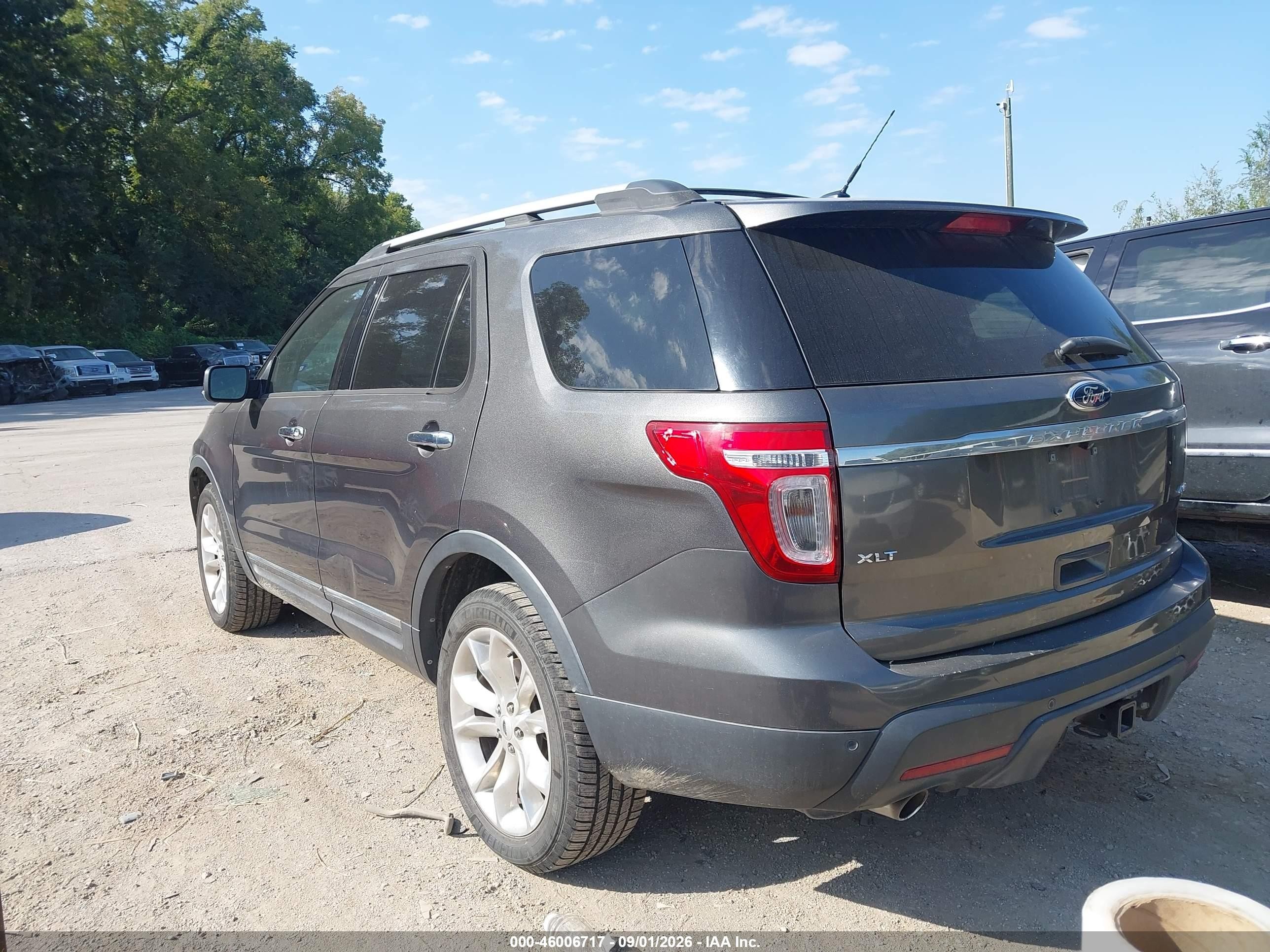 2015 Ford Explorer Xlt Black vin: 1FM5K8D87FGC65007