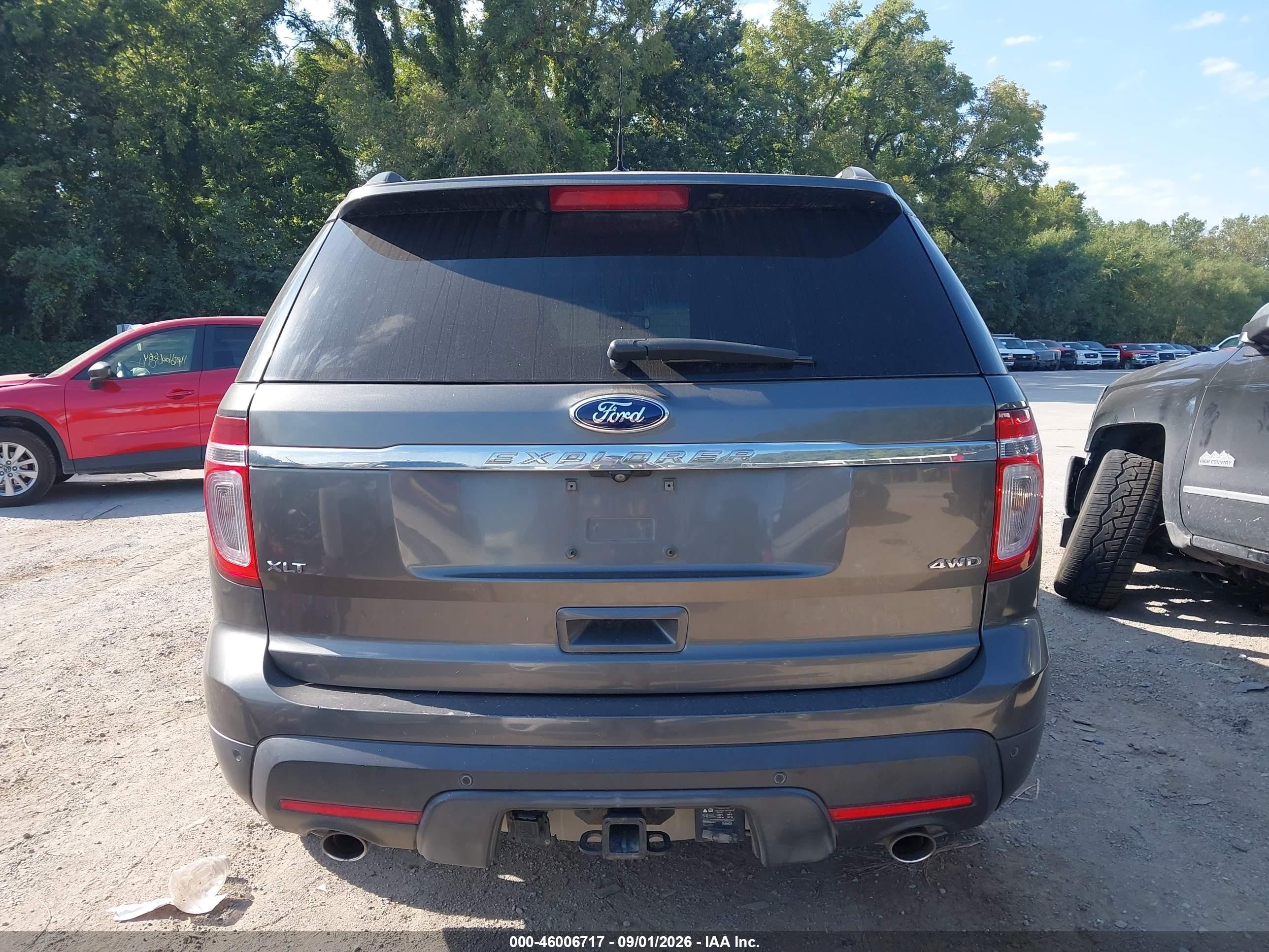 2015 Ford Explorer Xlt Black vin: 1FM5K8D87FGC65007