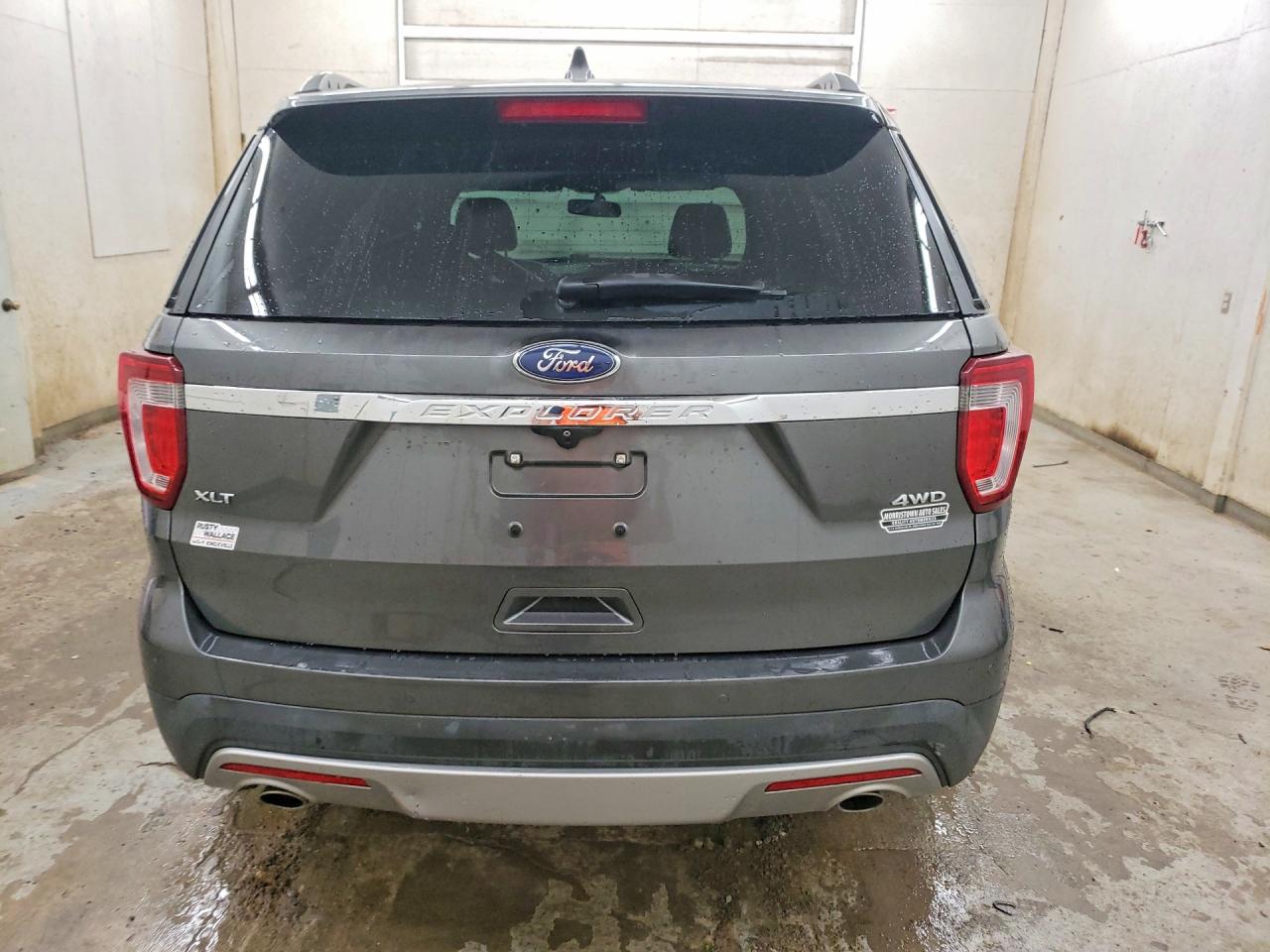 2017 Ford Explorer Xlt Gray vin: 1FM5K8D87HGD02110
